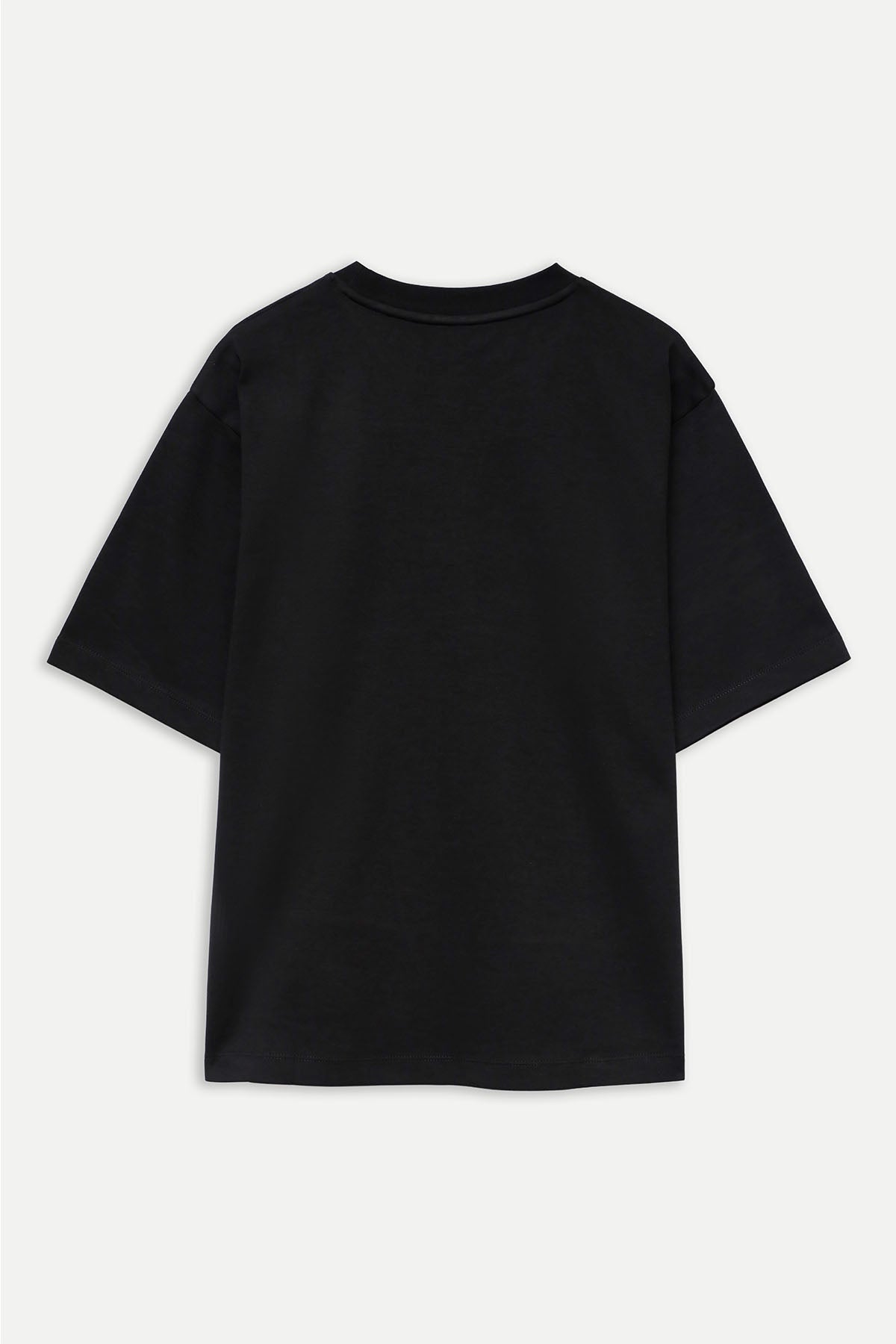 MEN OVERSIZED-DOUBLE KNIT T-SHIRT