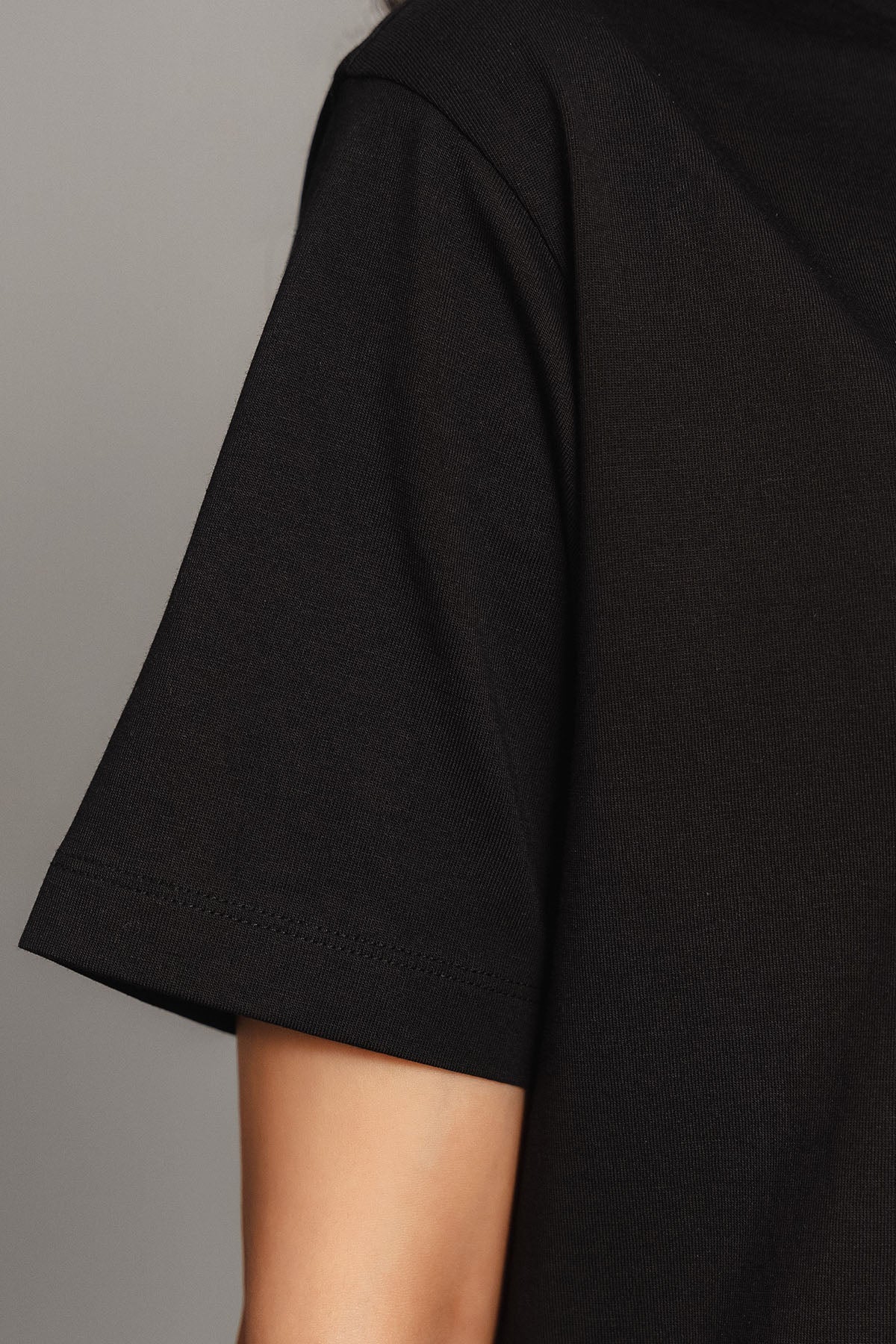 CROPPED T-SHIRT SUPIMA COTTON