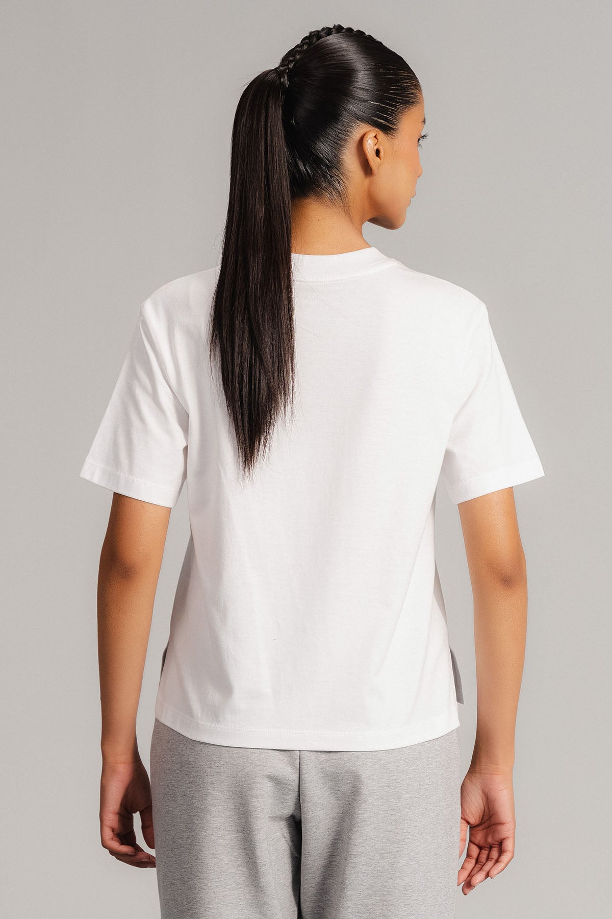 CROPPED T-SHIRT SUPIMA COTTON