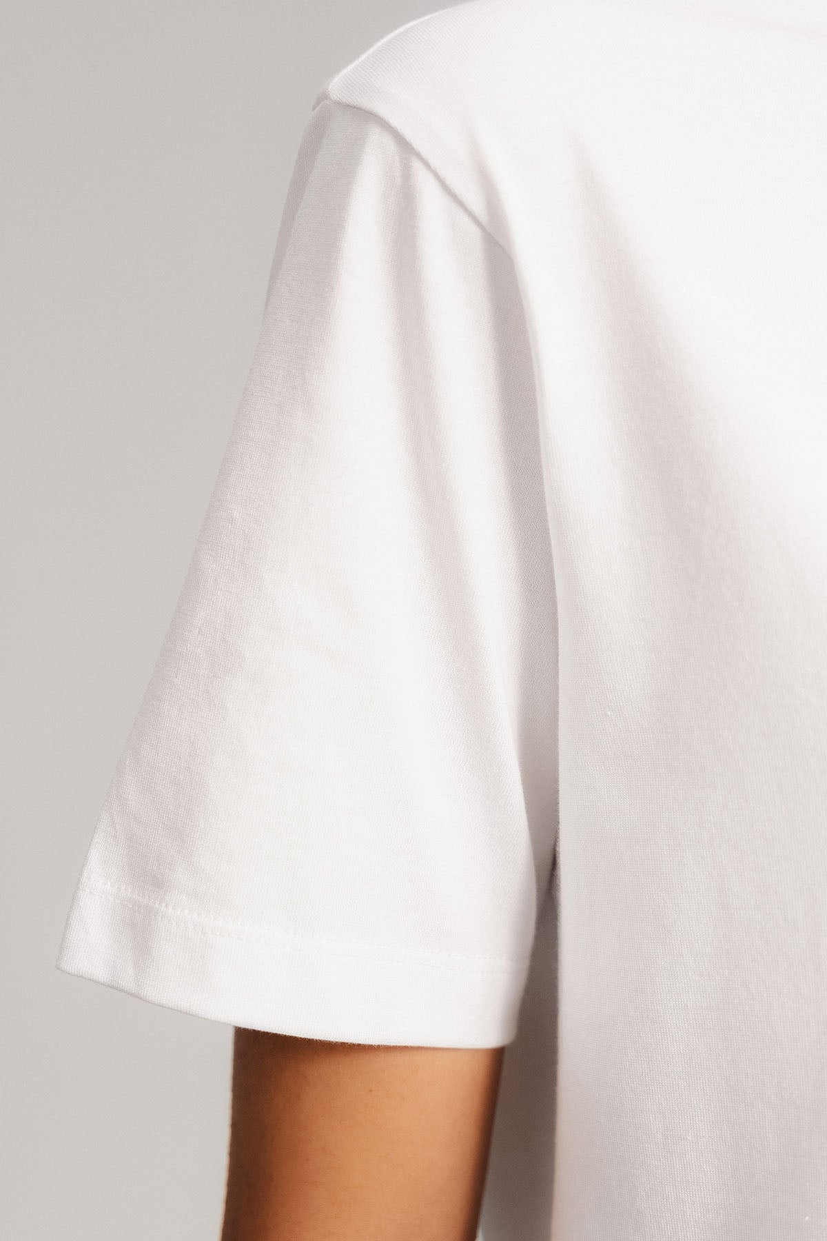 CROPPED T-SHIRT SUPIMA COTTON