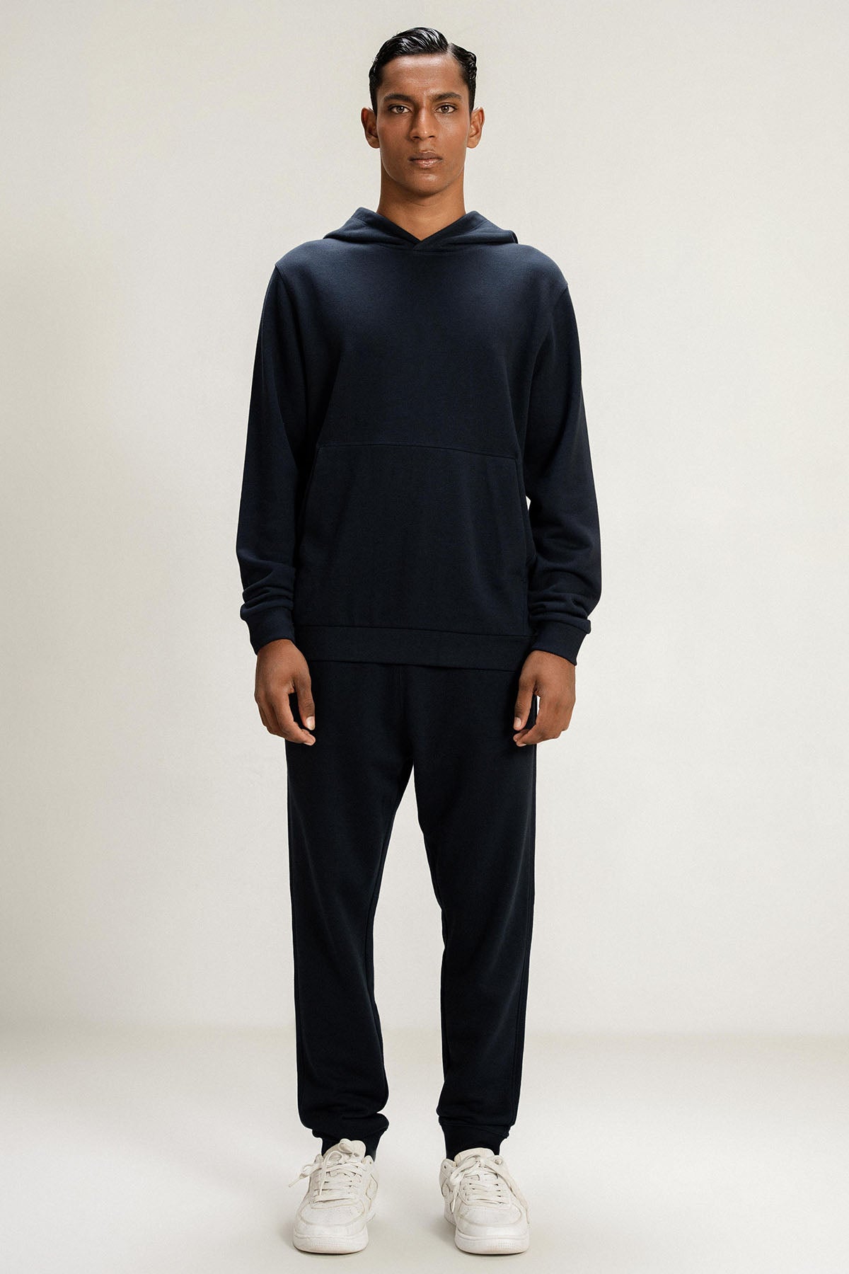 PULL OVER HOODIE - PIMA TERRY