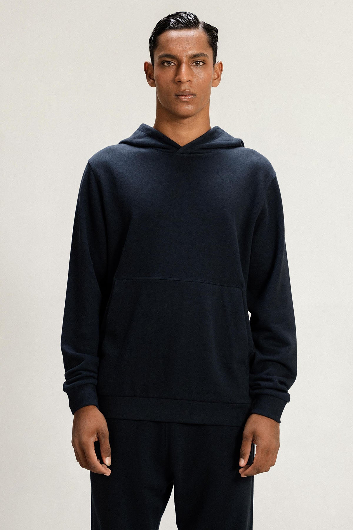 PULL OVER HOODIE - PIMA TERRY