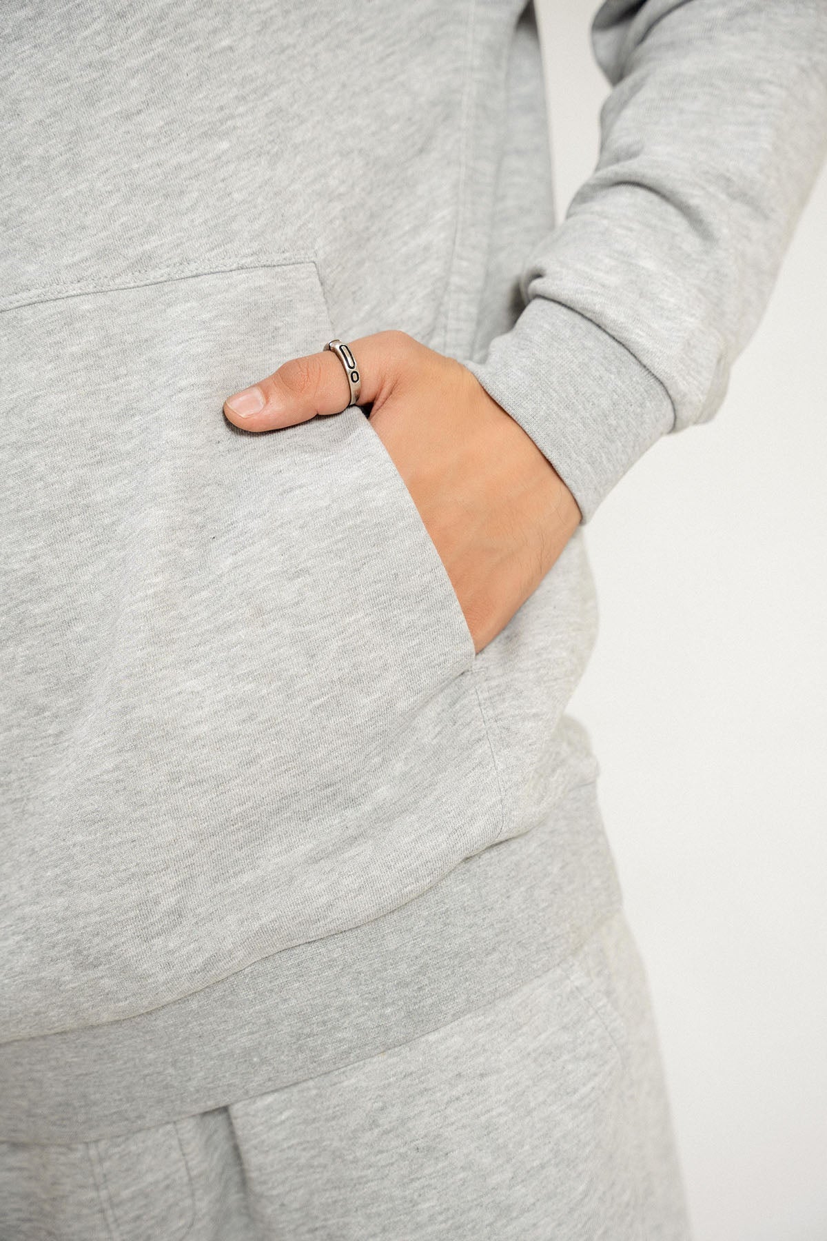 PULL OVER HOODIE - PIMA TERRY