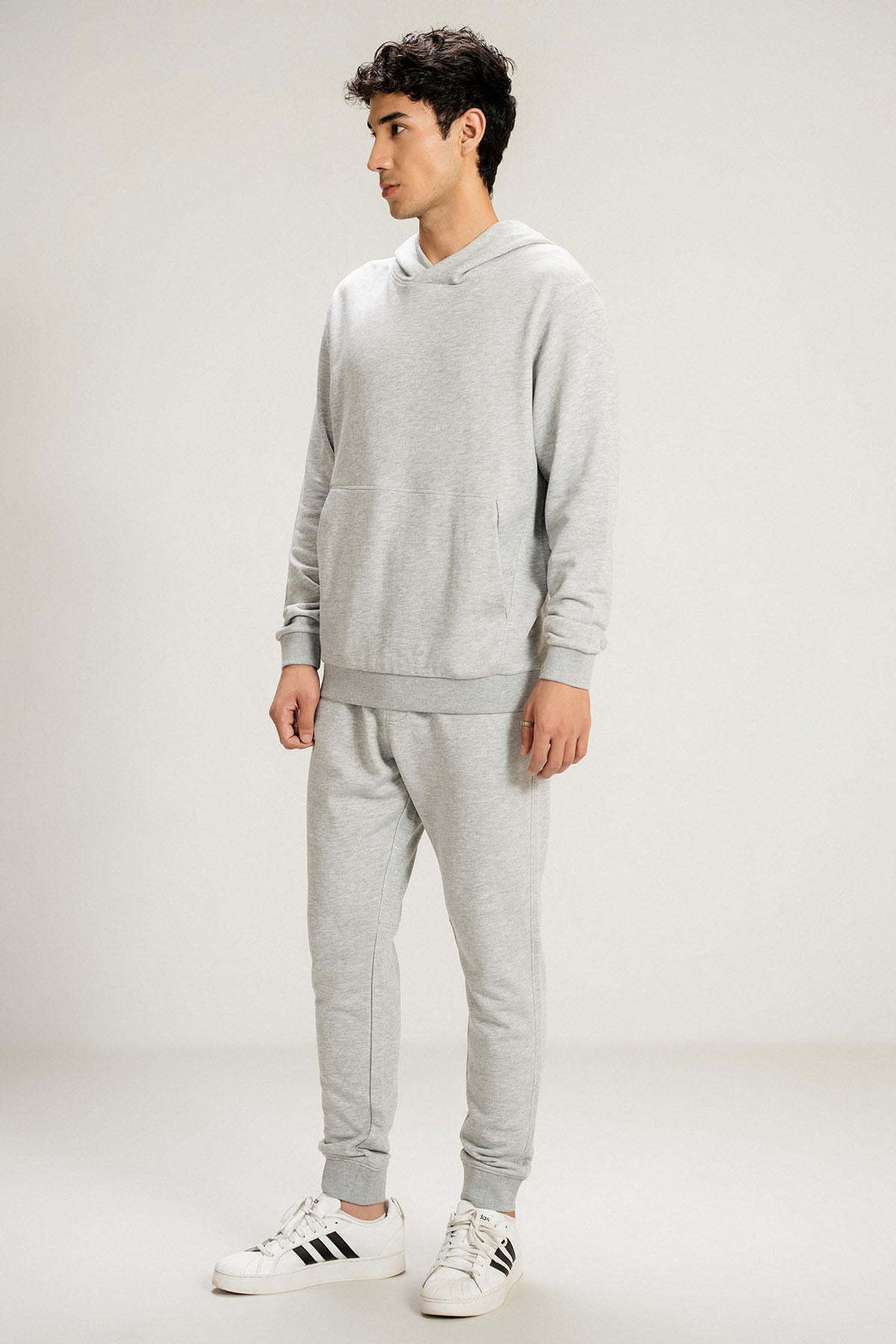 PULL OVER HOODIE - PIMA TERRY