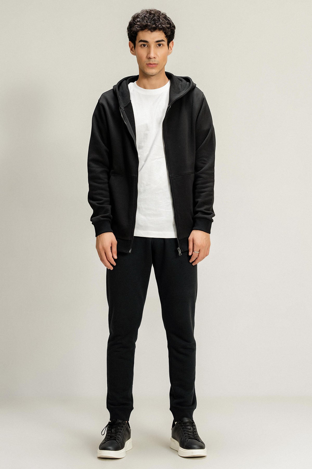 ZIP HOODIE JACKET - PIMA TERRY