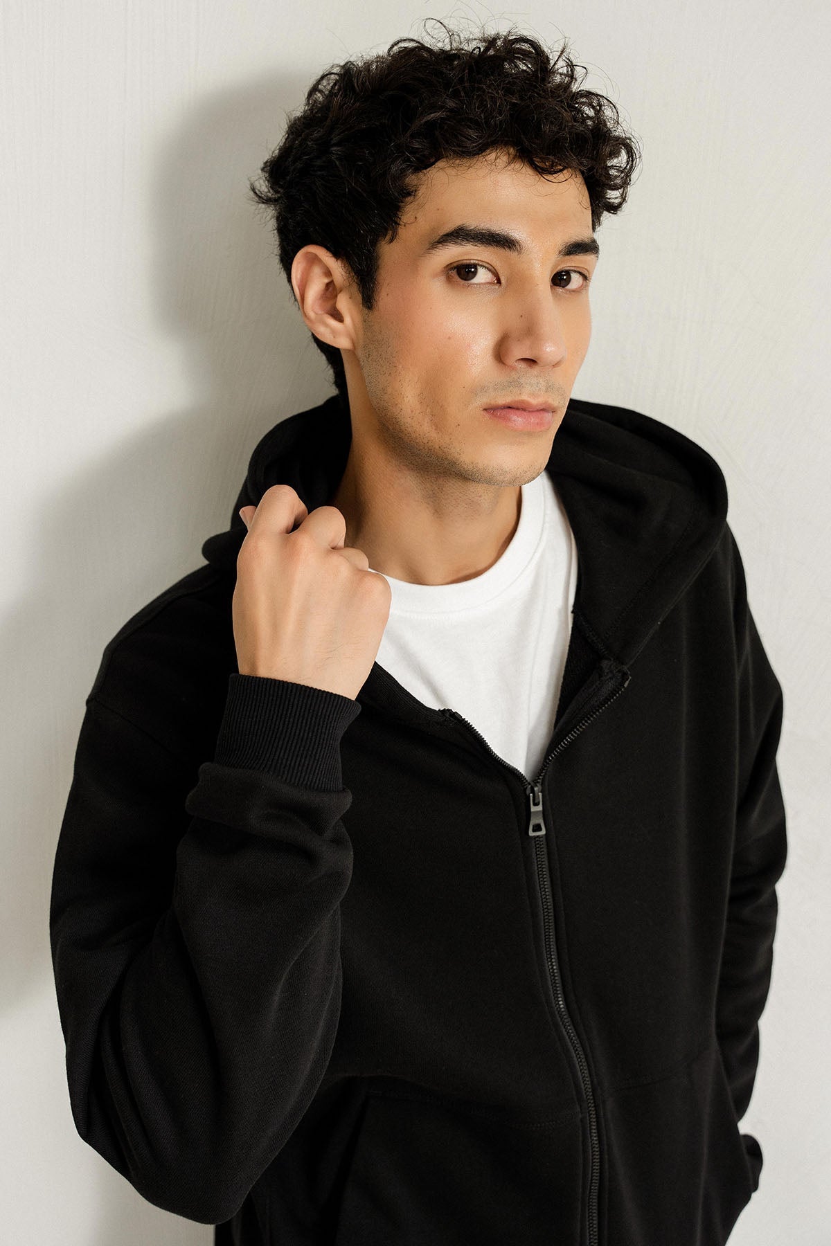 ZIP HOODIE JACKET - PIMA TERRY