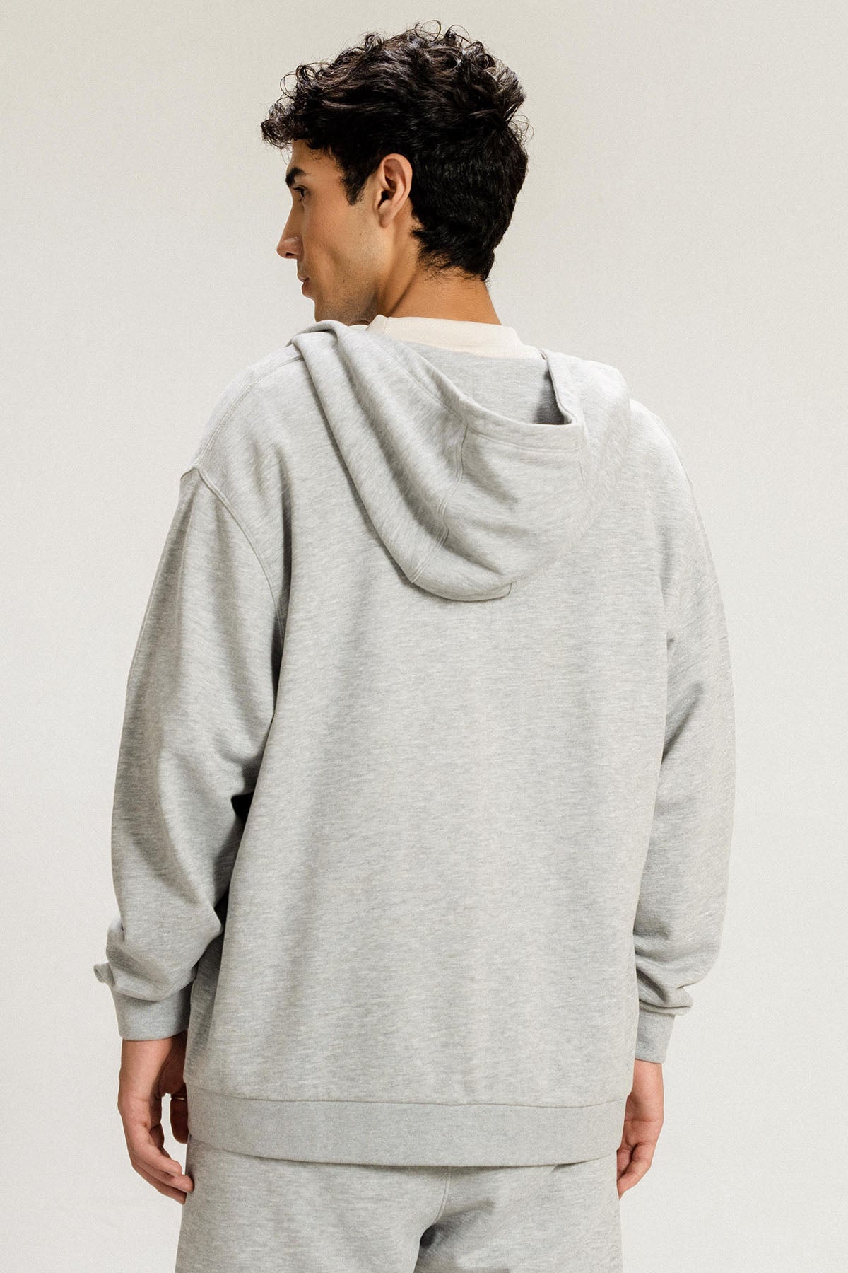 ZIP HOODIE JACKET - PIMA TERRY
