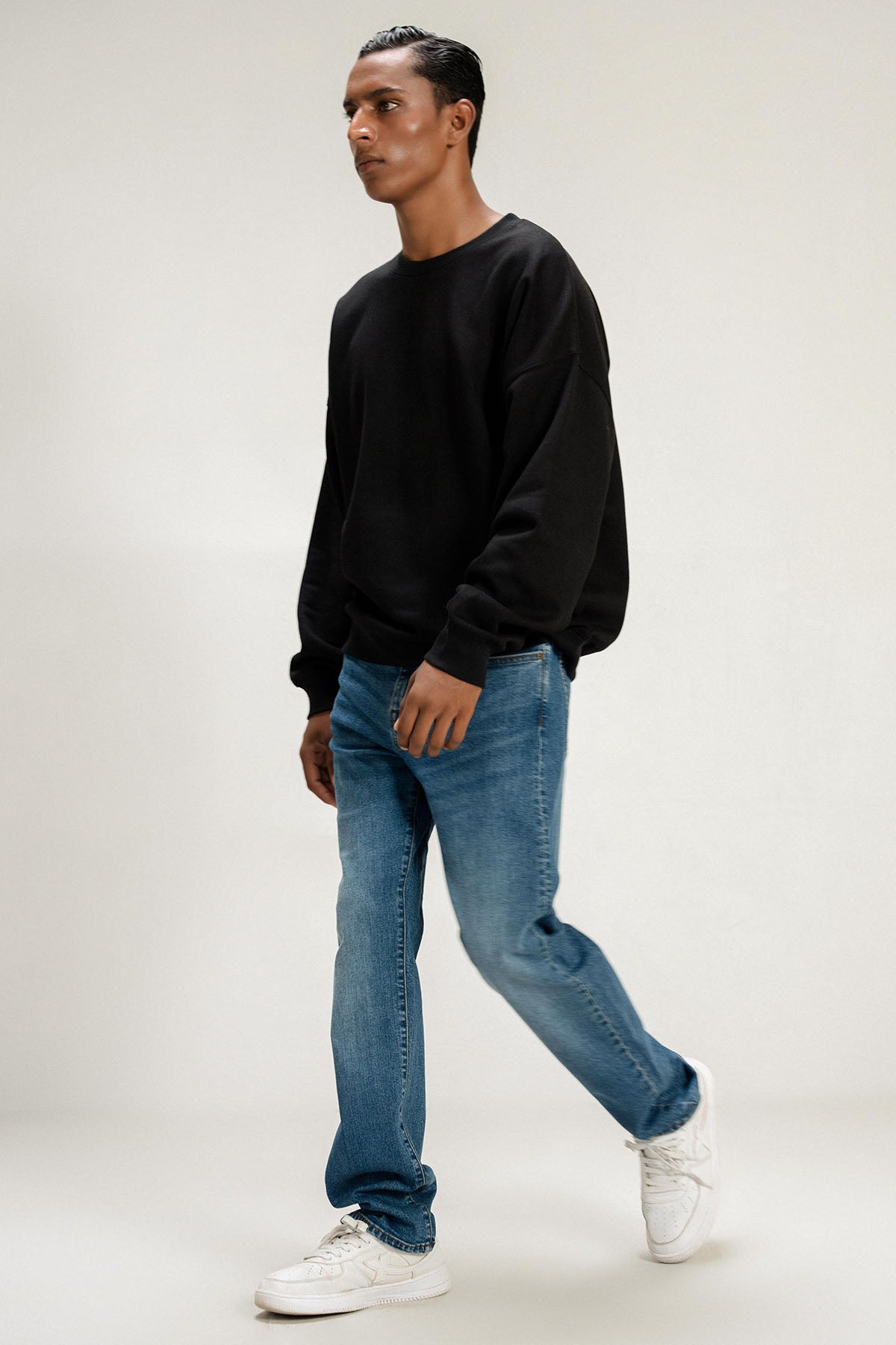 OVERSIZED SWEAT - PIMA FLEECE