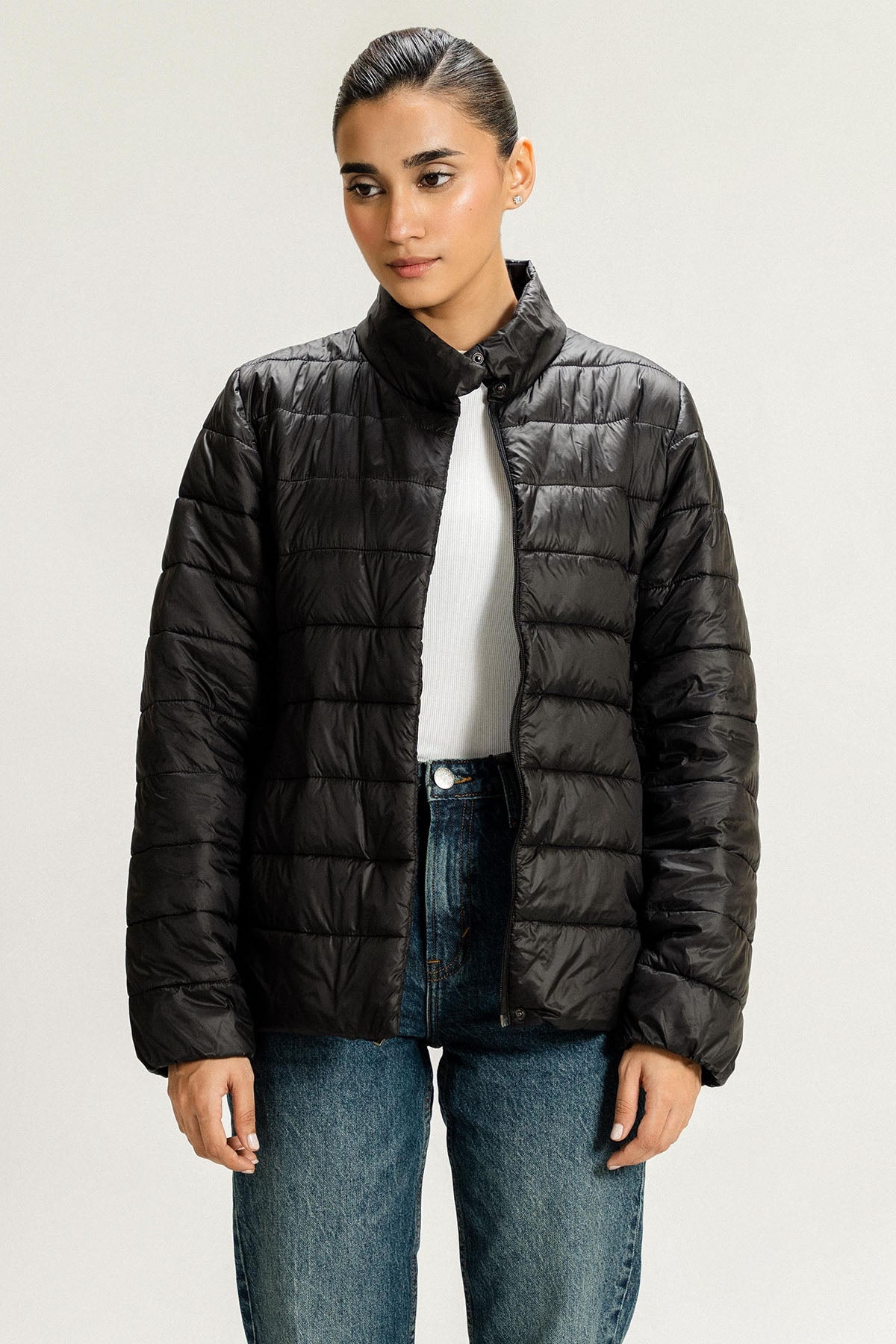 FULL SLEEVES PUFFER JACKET