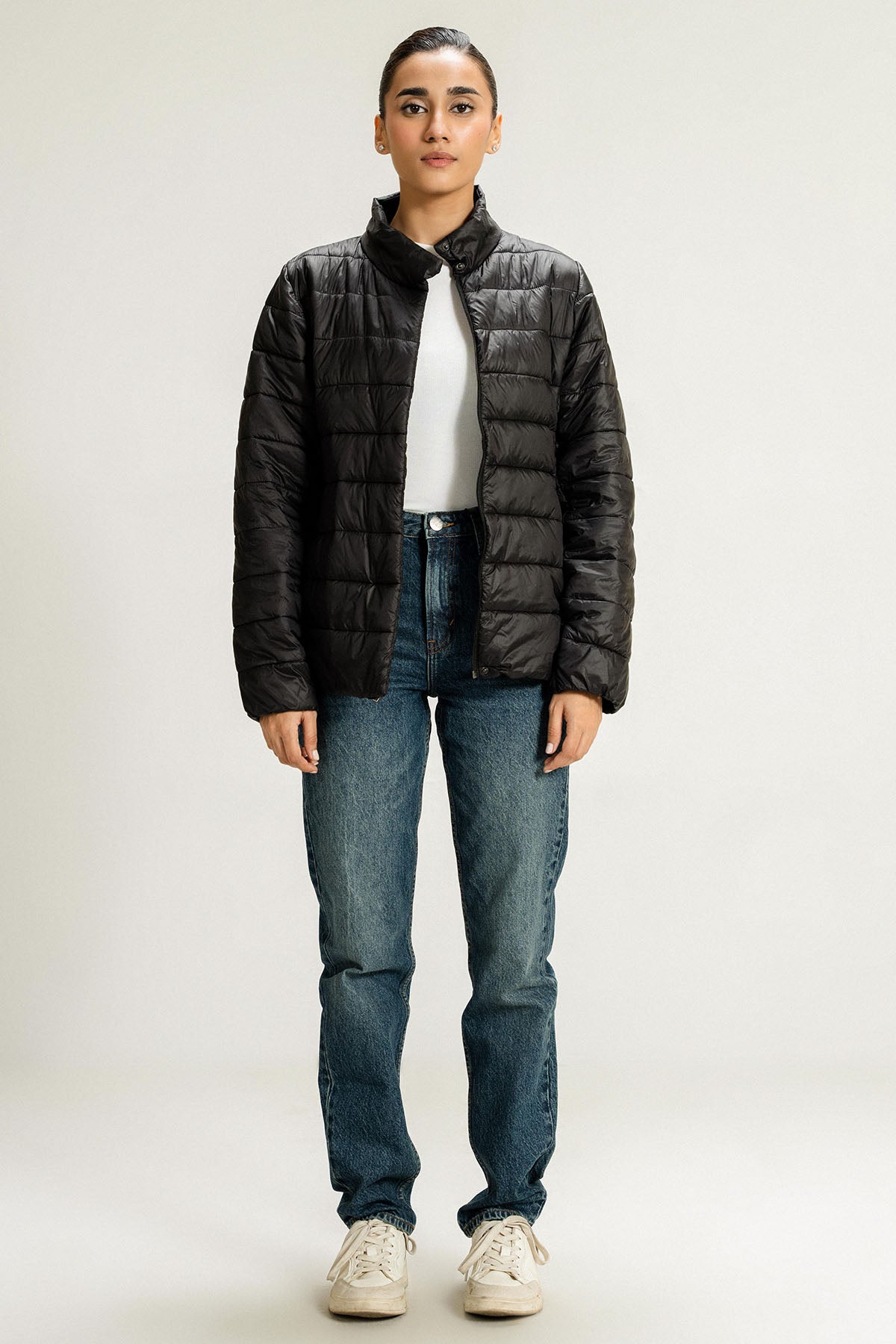FULL SLEEVES PUFFER JACKET