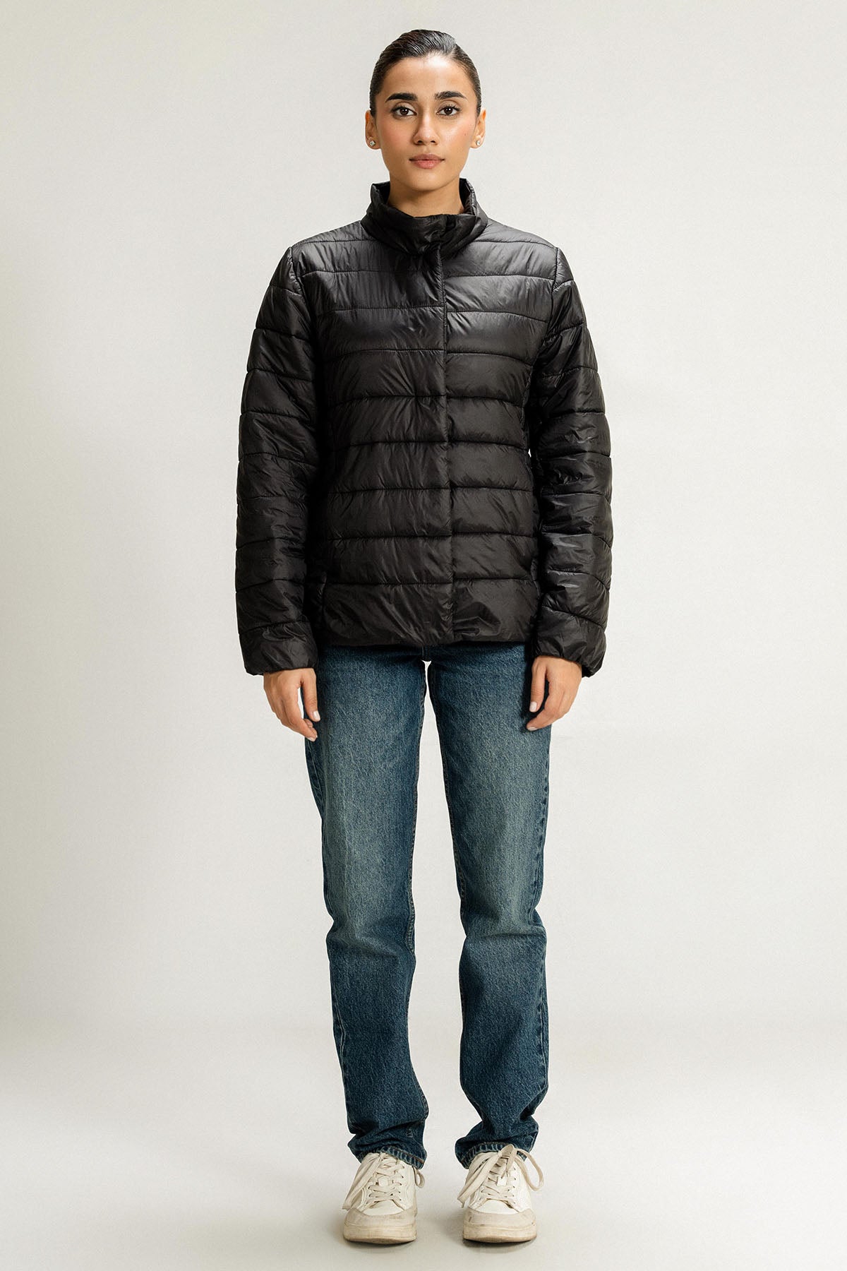FULL SLEEVES PUFFER JACKET