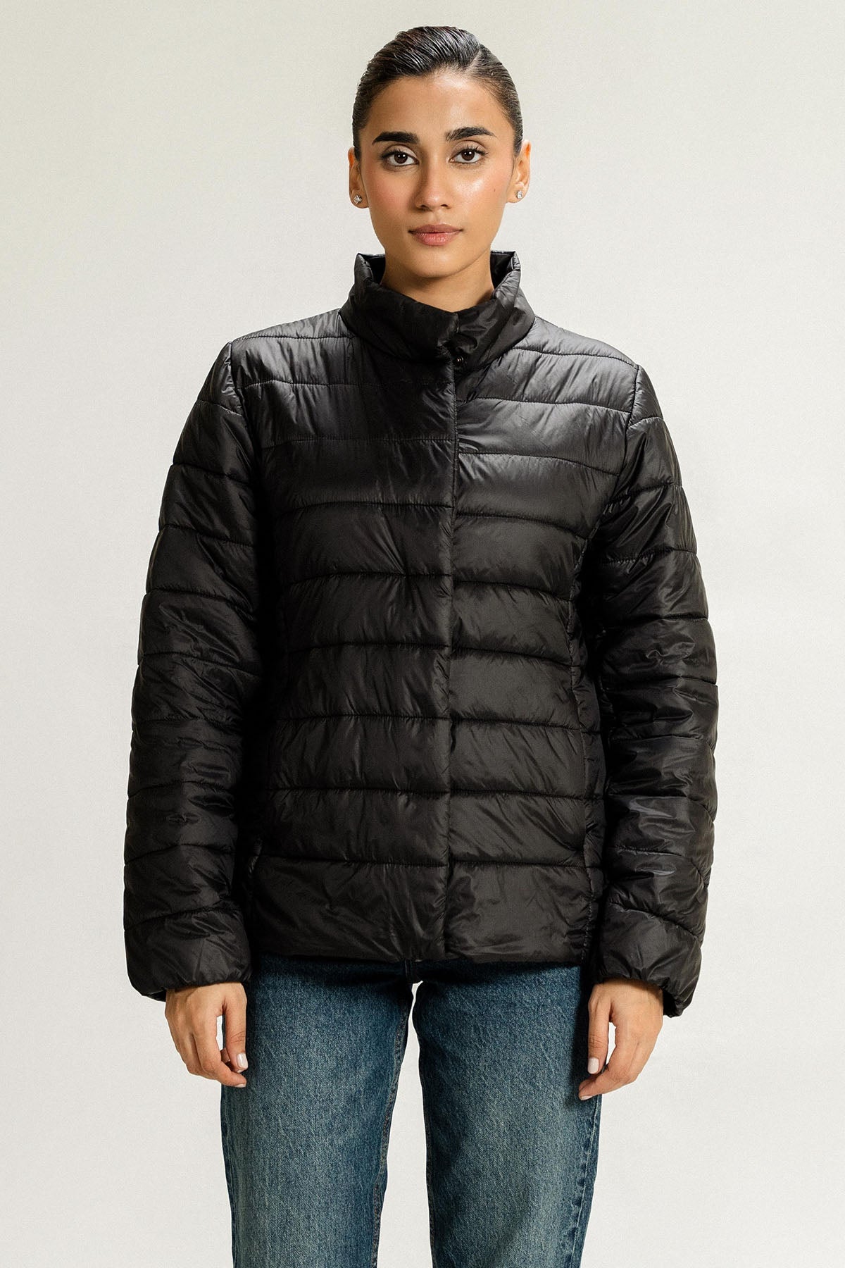 FULL SLEEVES PUFFER JACKET