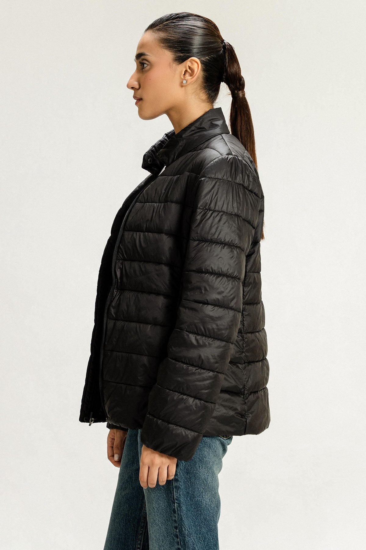 FULL SLEEVES PUFFER JACKET