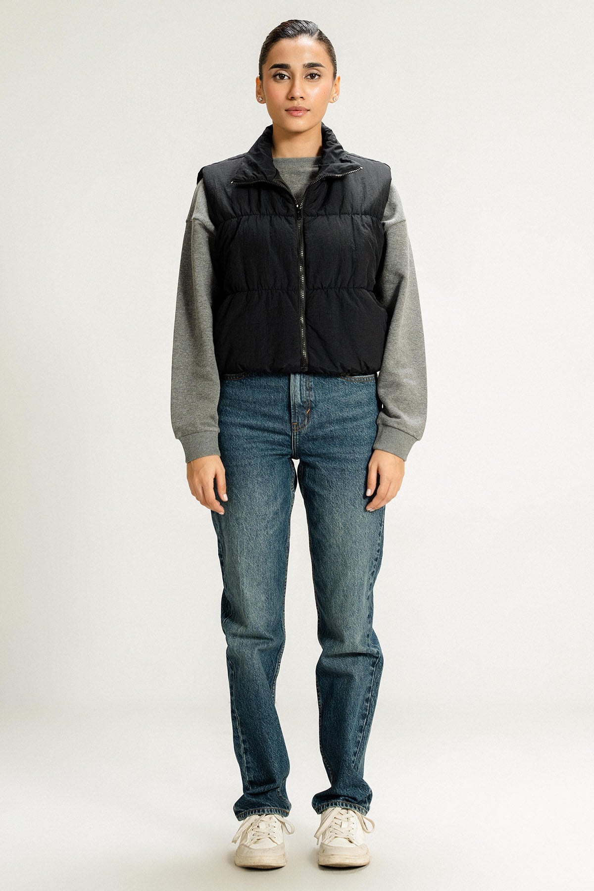 CROPPED PUFFER JACKET