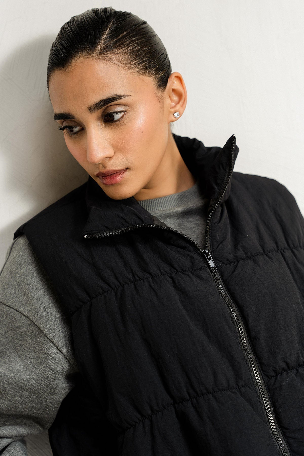 CROPPED PUFFER JACKET