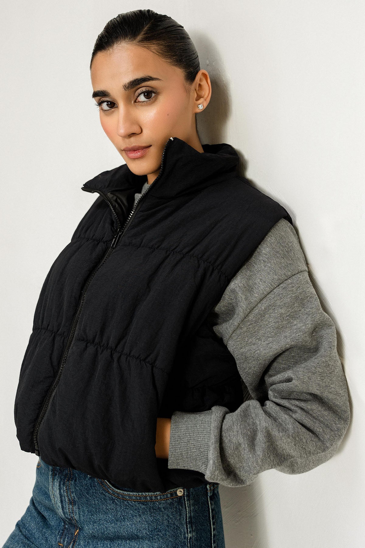 CROPPED PUFFER JACKET