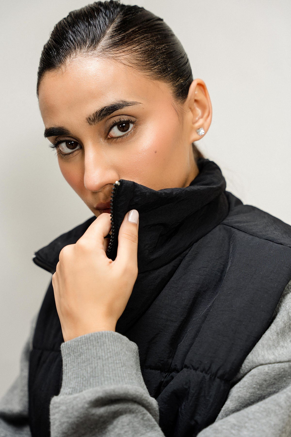 CROPPED PUFFER JACKET