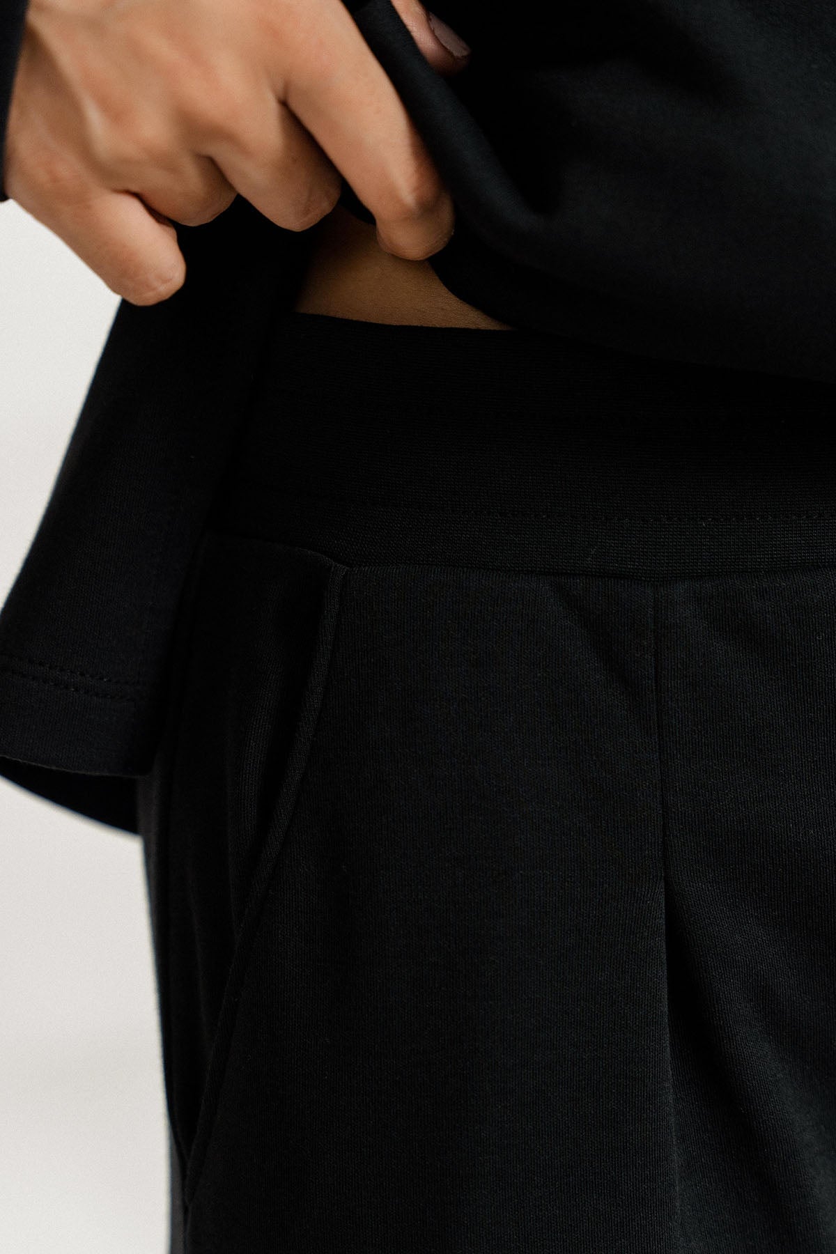 COWL NECK SWEATSHIRT