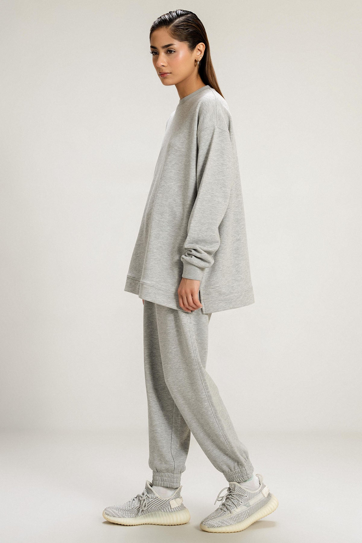 LONG SWEATSHIRT - PIMA TERRY