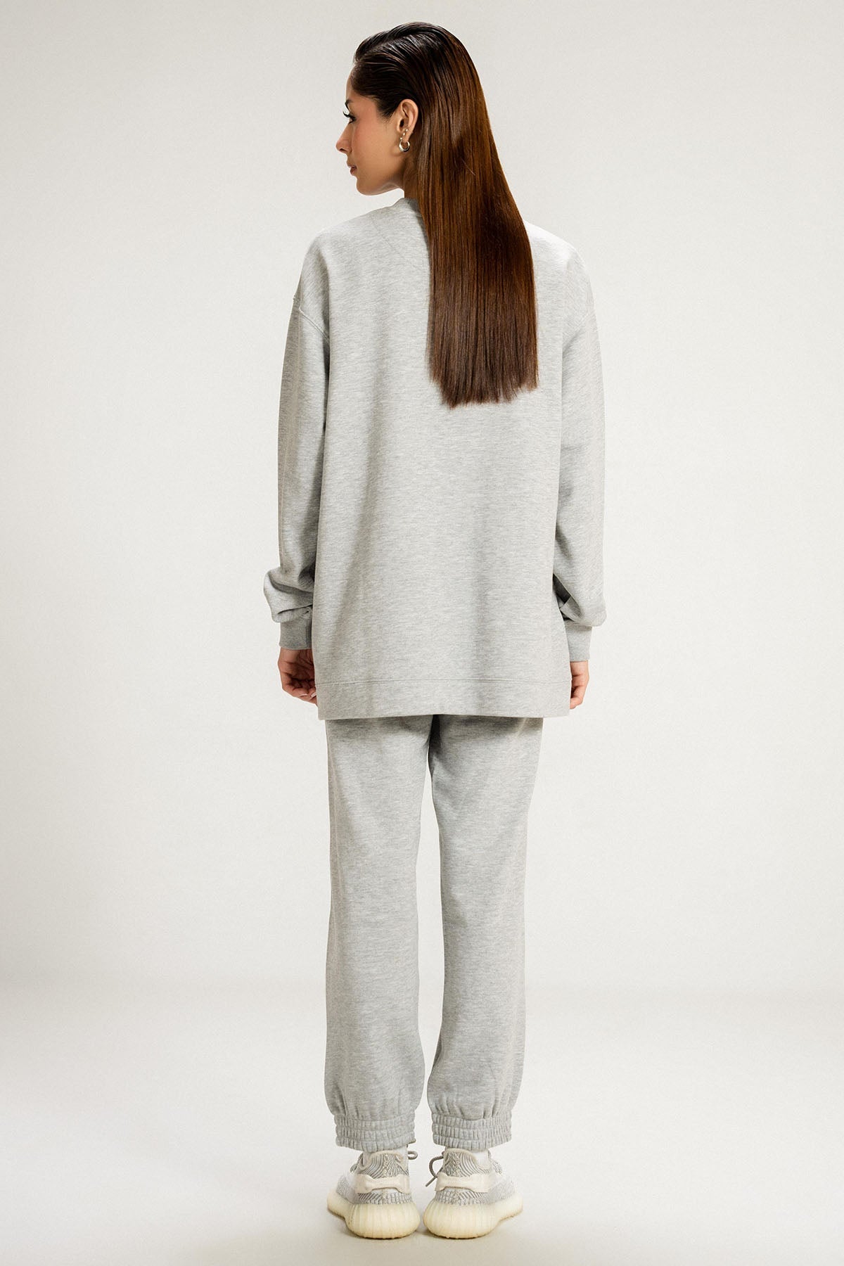 LONG SWEATSHIRT - PIMA TERRY