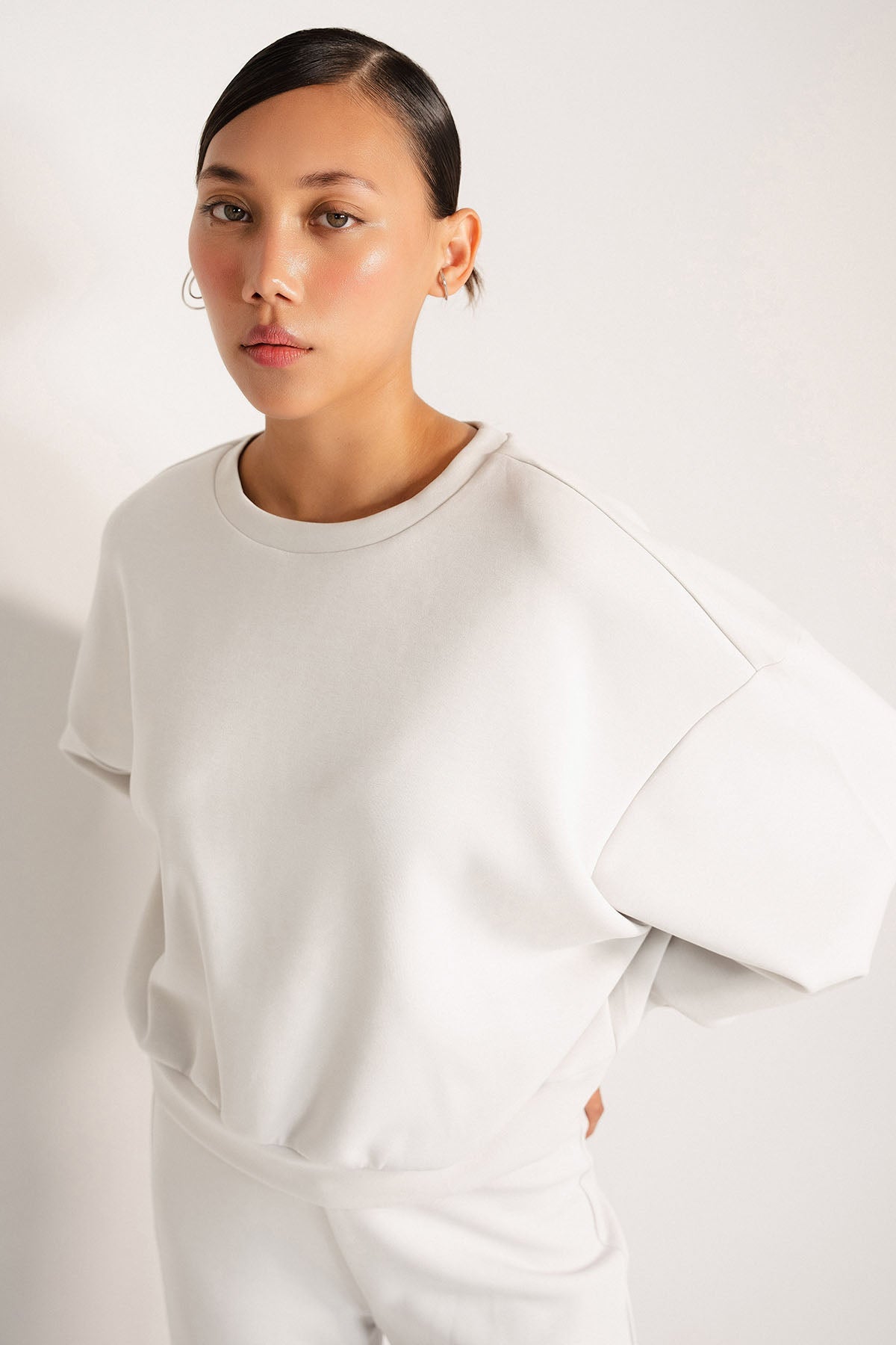 CREW NECK SWEATSHIRT CLOUDLUX