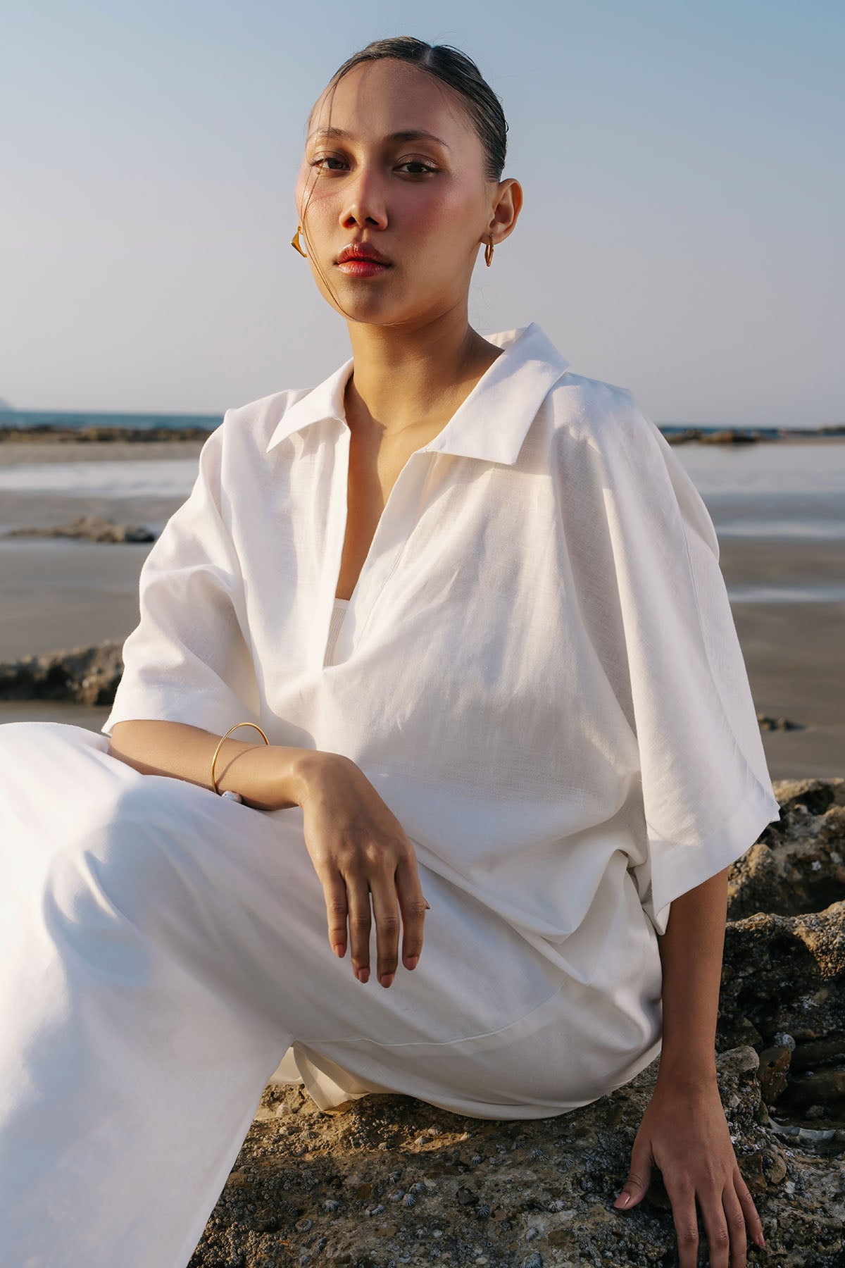LINEN RELAXED SHIRT