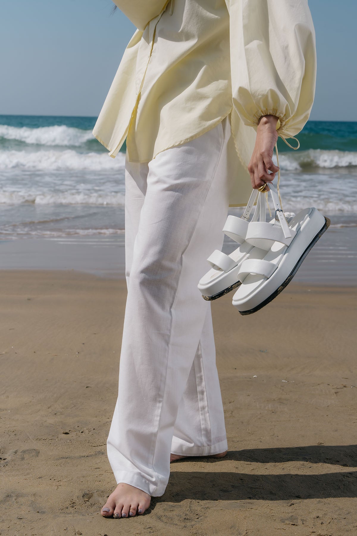 RELAXED LINEN PANTS