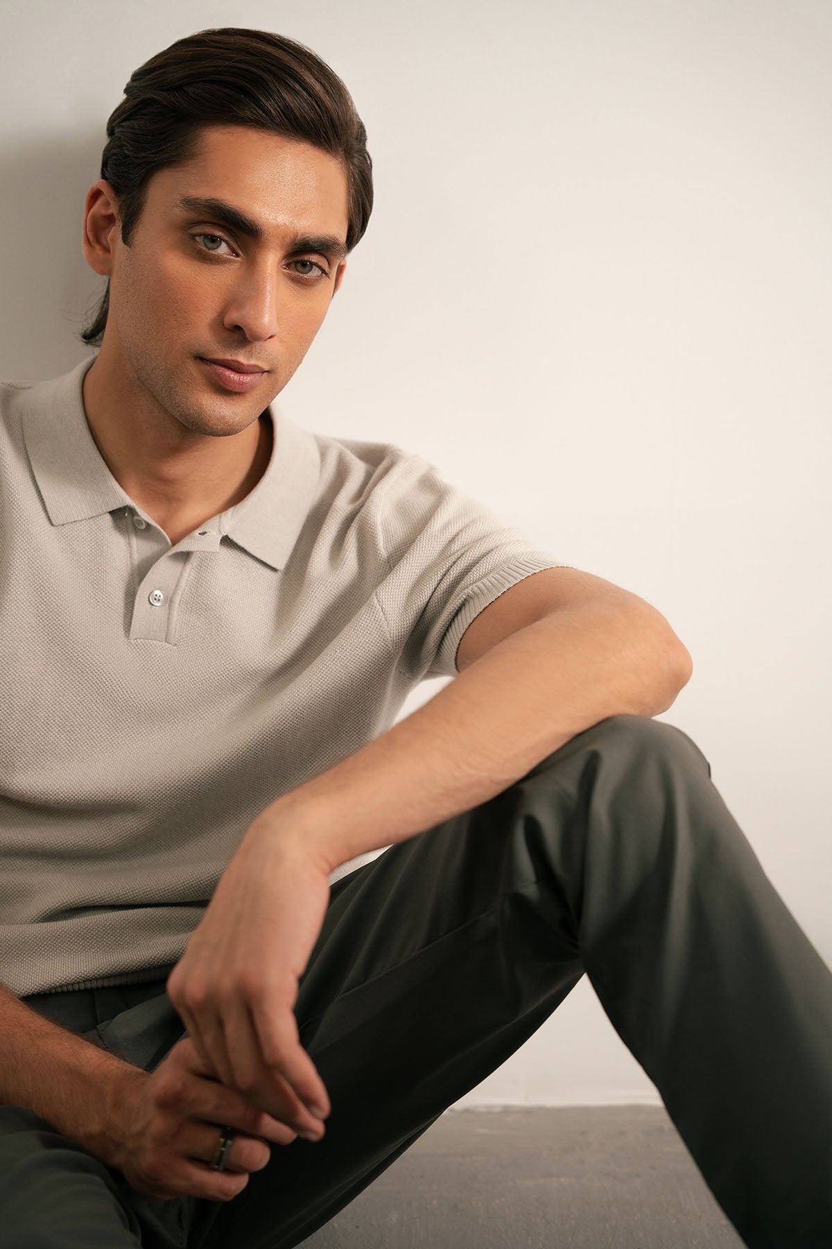 KNITTED POLO