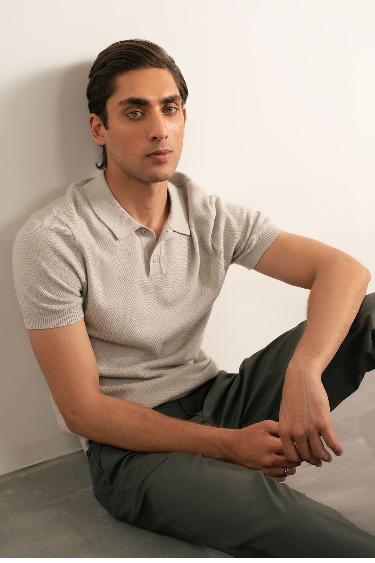 KNITTED POLO