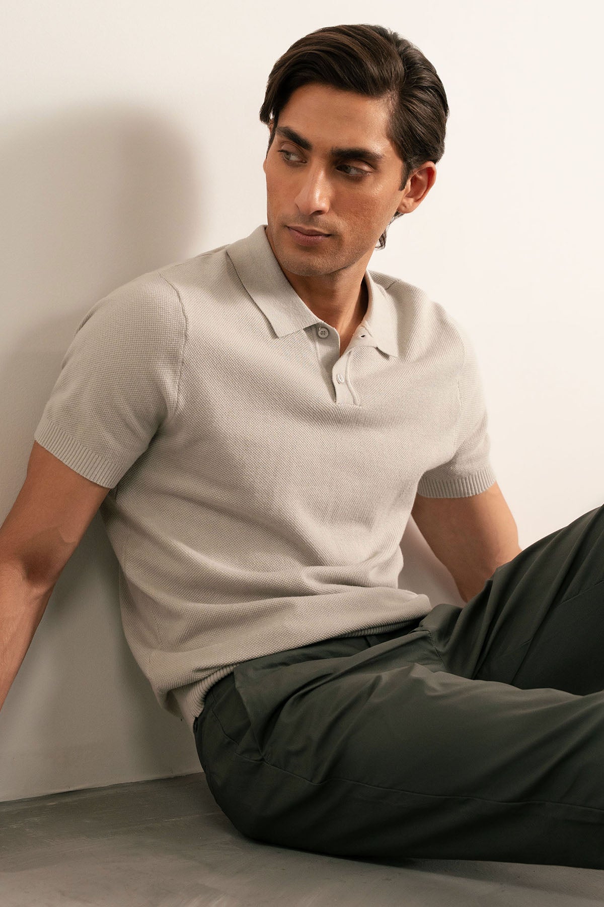 KNITTED POLO