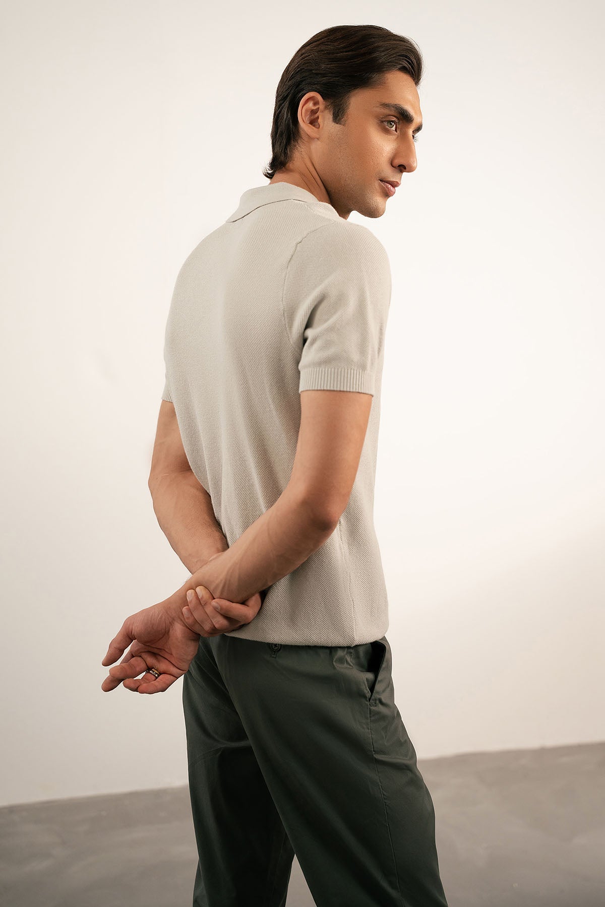 KNITTED POLO