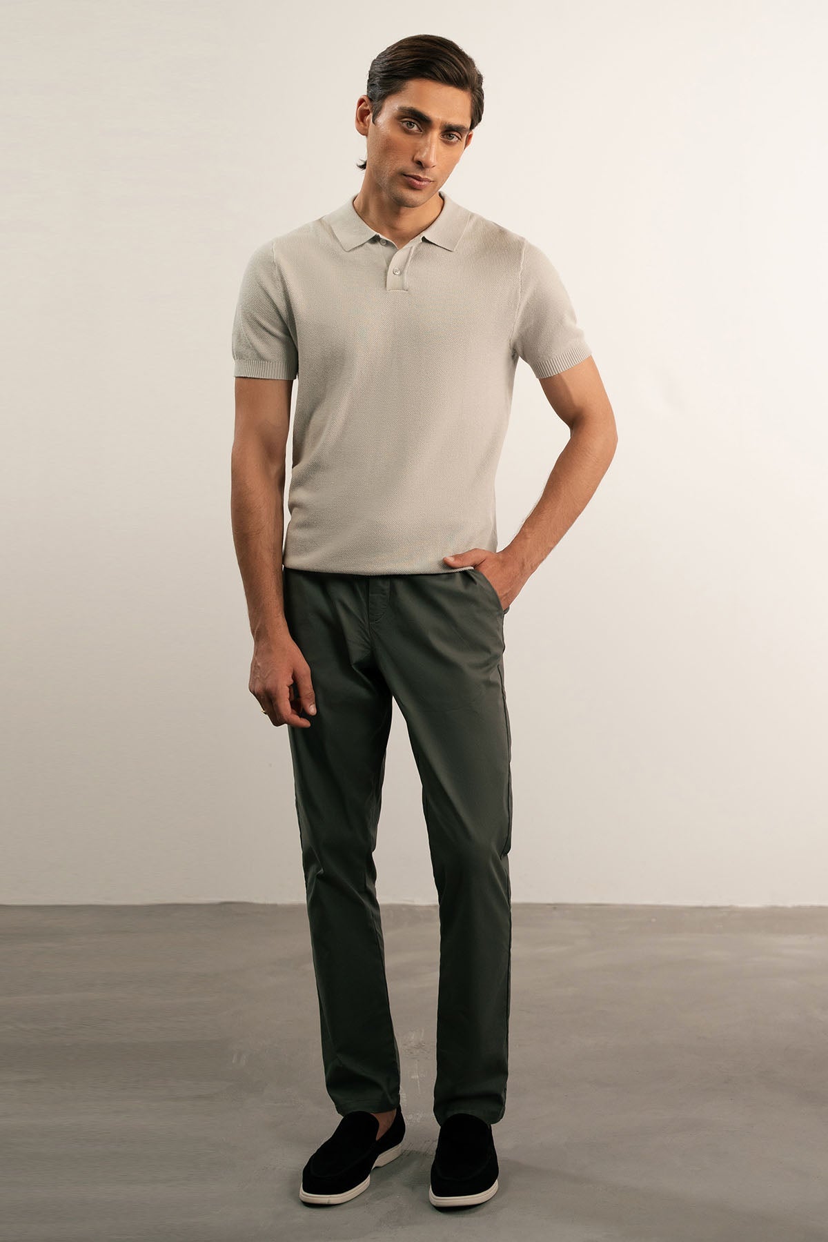 KNITTED POLO