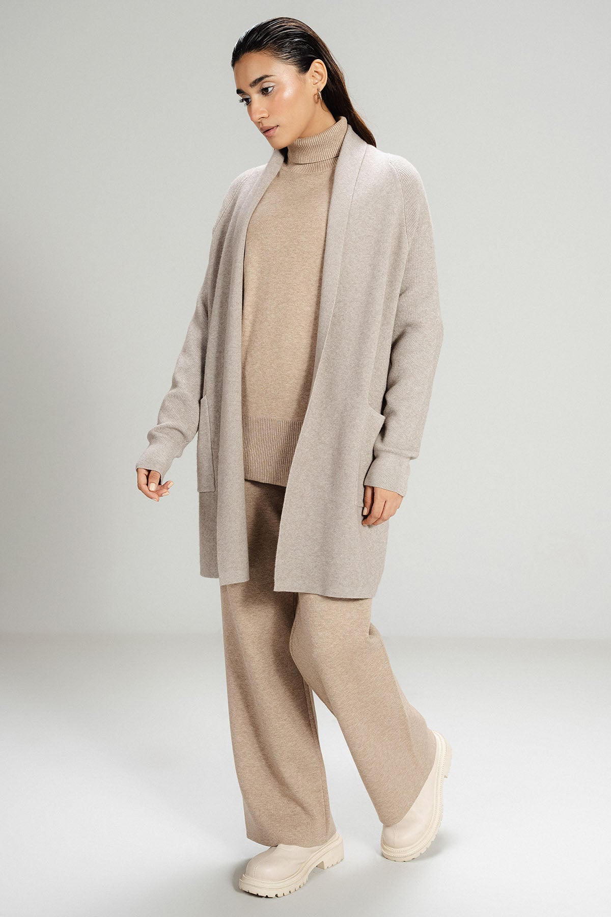 MINK CARDIGAN - KNIT WEAR