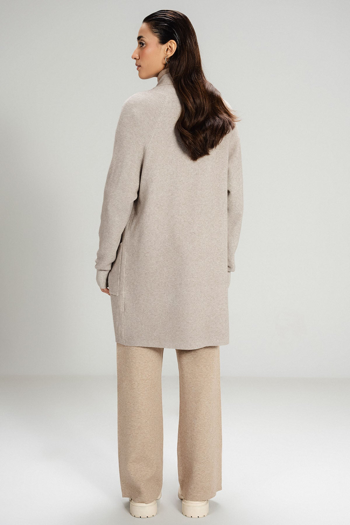 MINK CARDIGAN - KNIT WEAR
