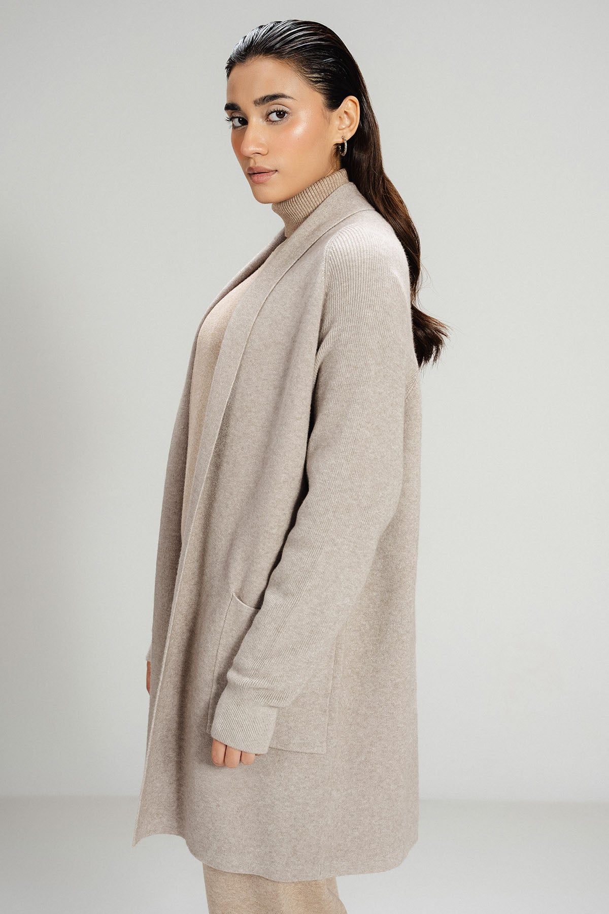MINK CARDIGAN - KNIT WEAR