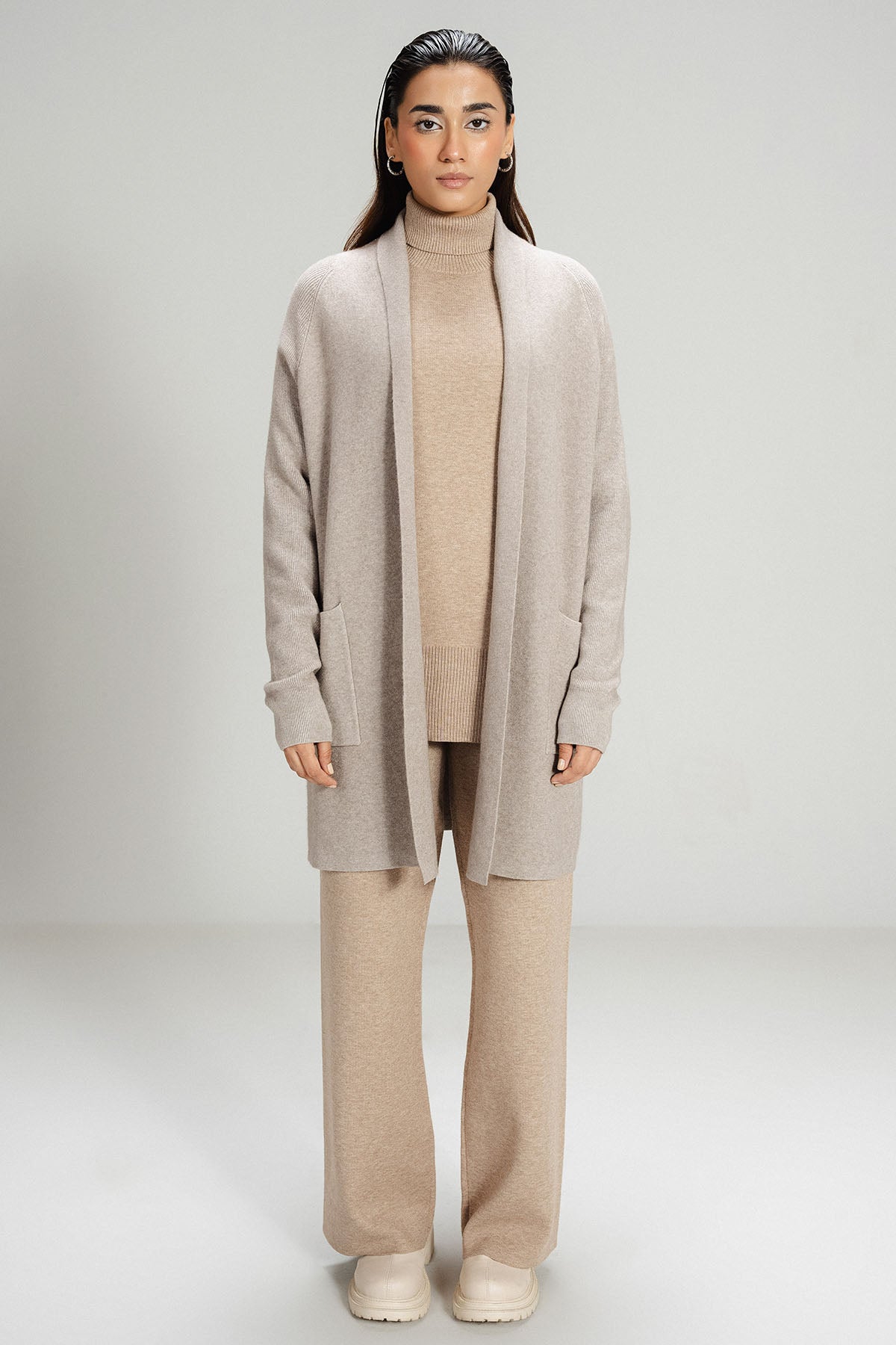 MINK CARDIGAN - KNIT WEAR