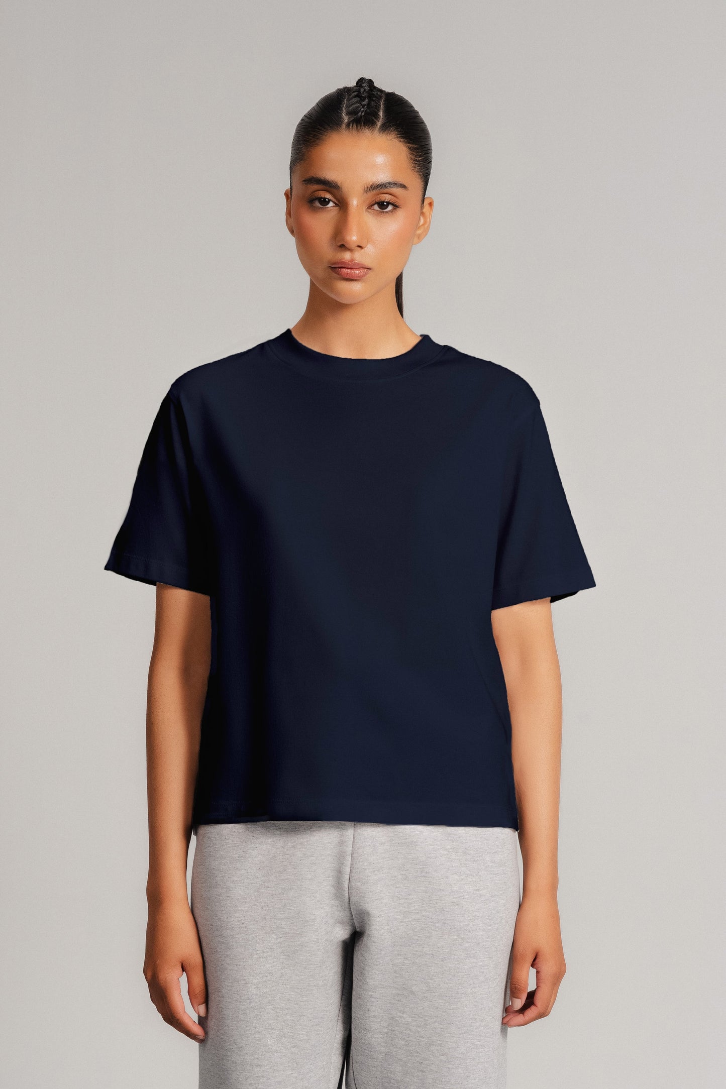 CROPPED T-SHIRT SUPIMA COTTON