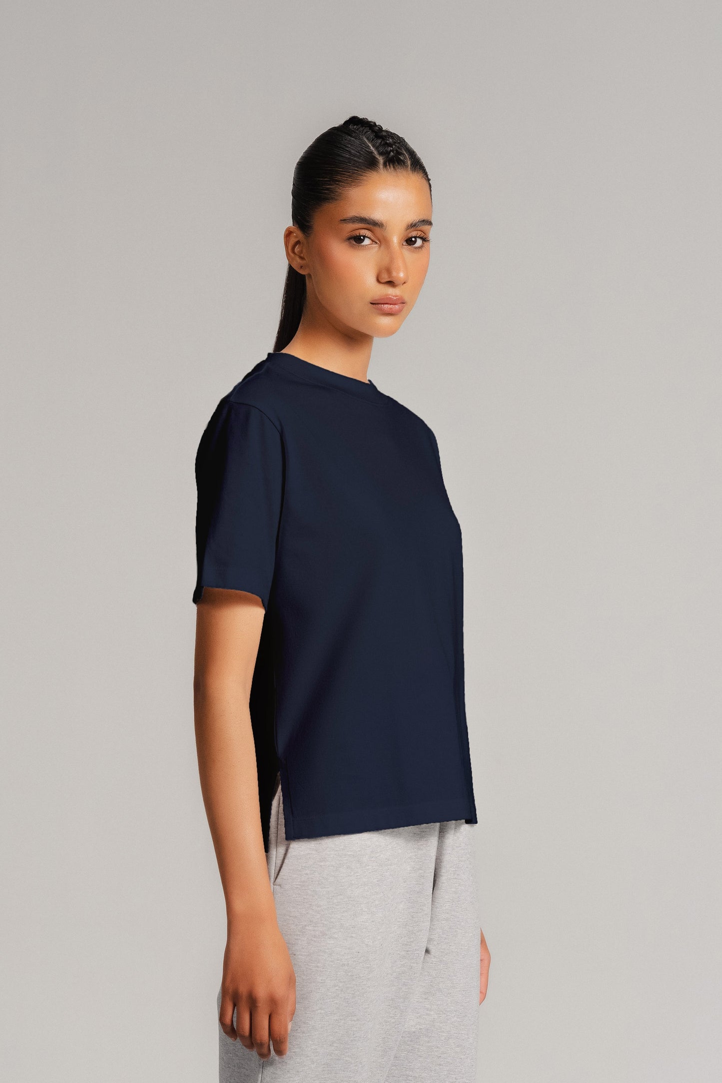 CROPPED T-SHIRT SUPIMA COTTON