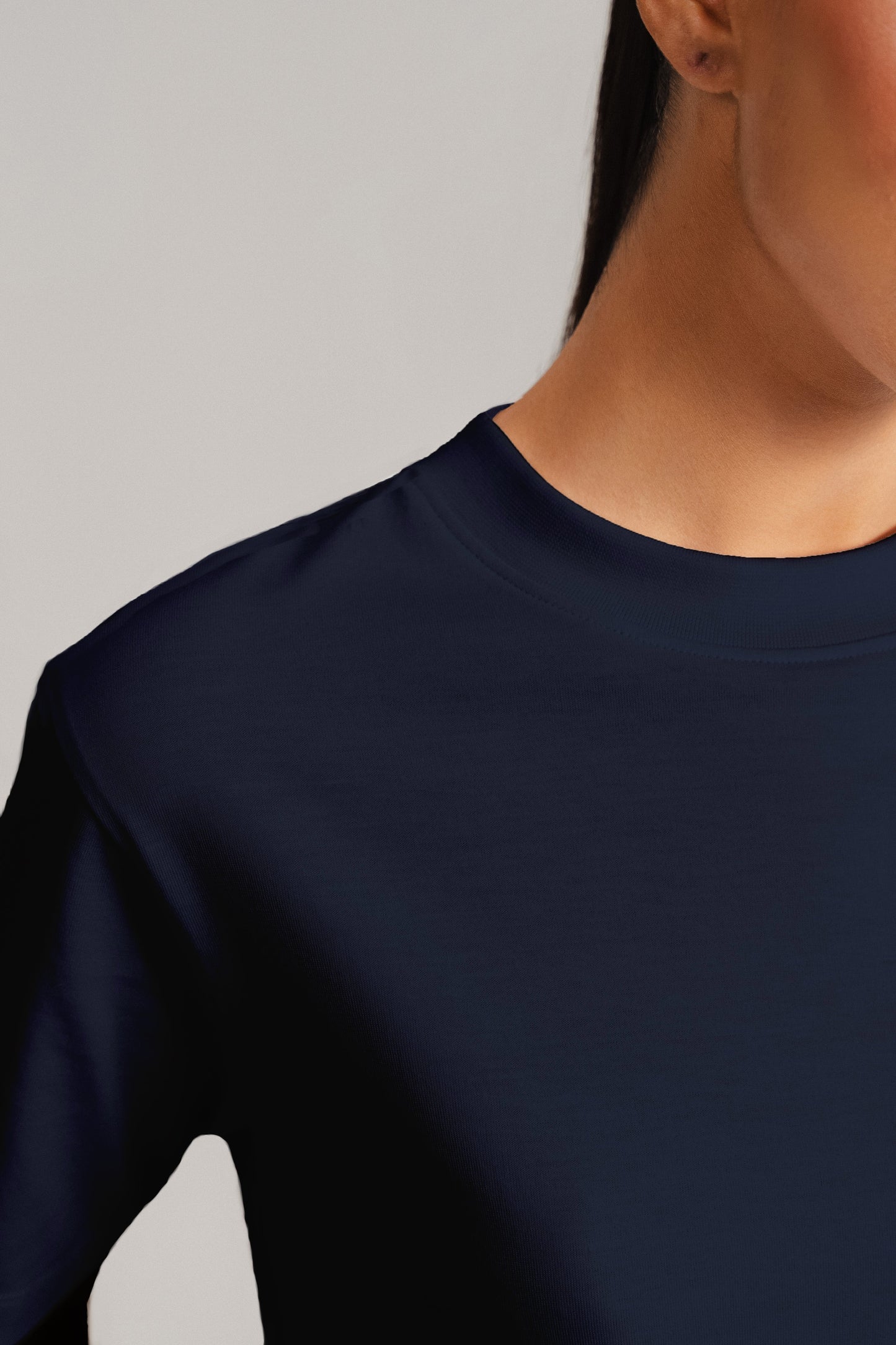 CROPPED T-SHIRT SUPIMA COTTON