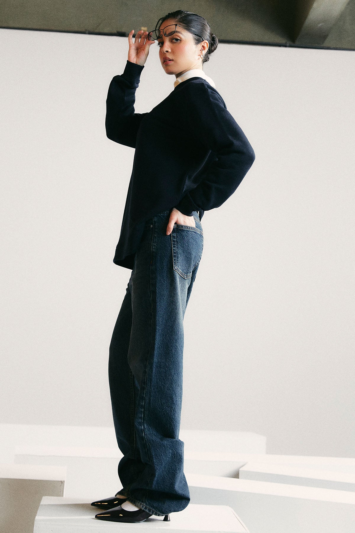 LONG SWEATSHIRT - PIMA TERRY
