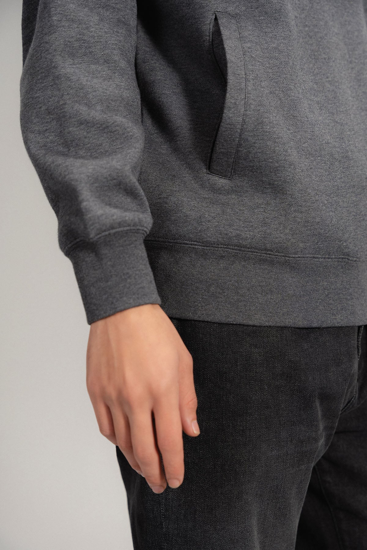PULLOVER HOODIE - PIMA FLEECE