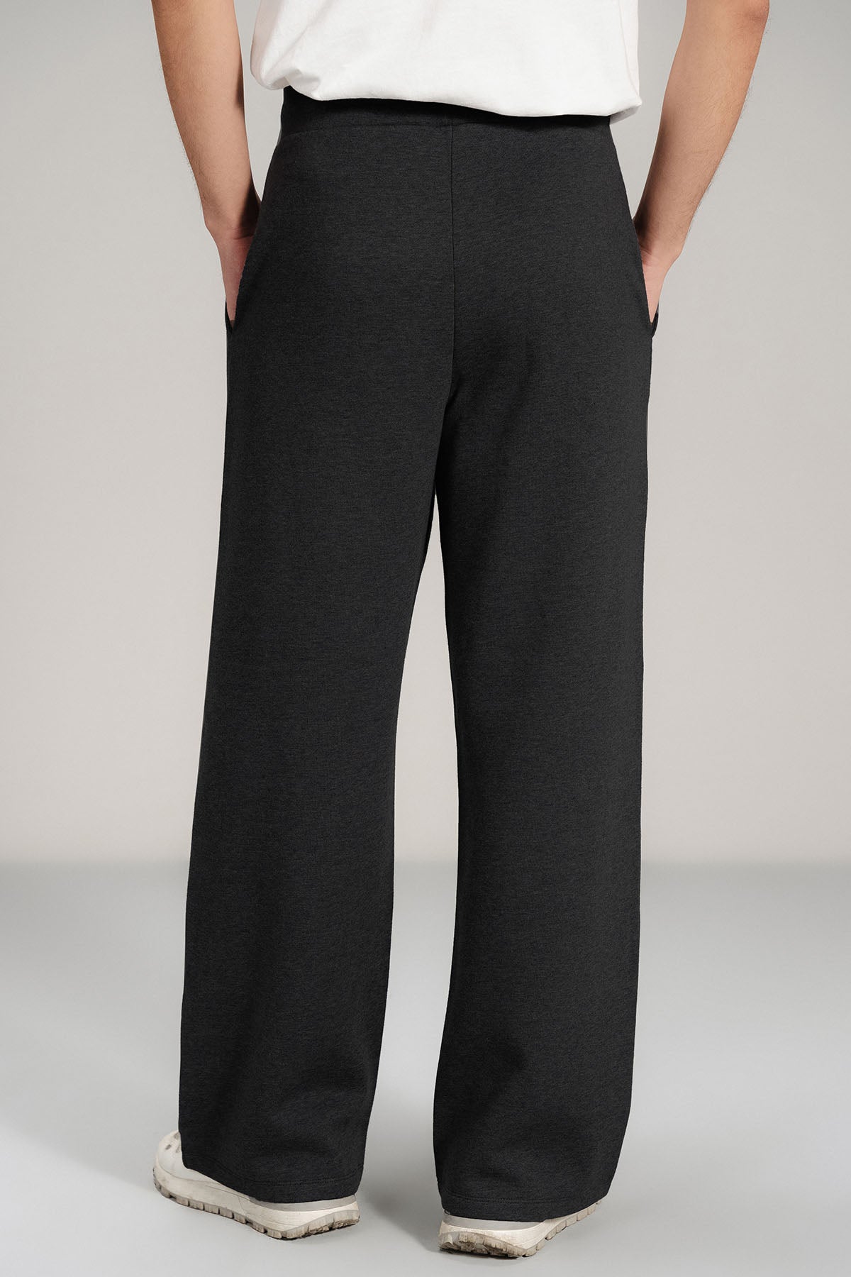 WIDE LEG PANT- PIMA FLEECE