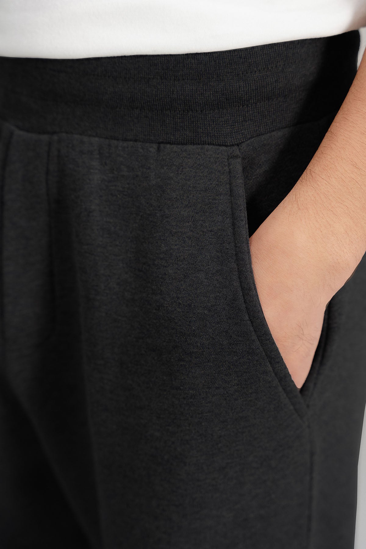 WIDE LEG PANT- PIMA FLEECE