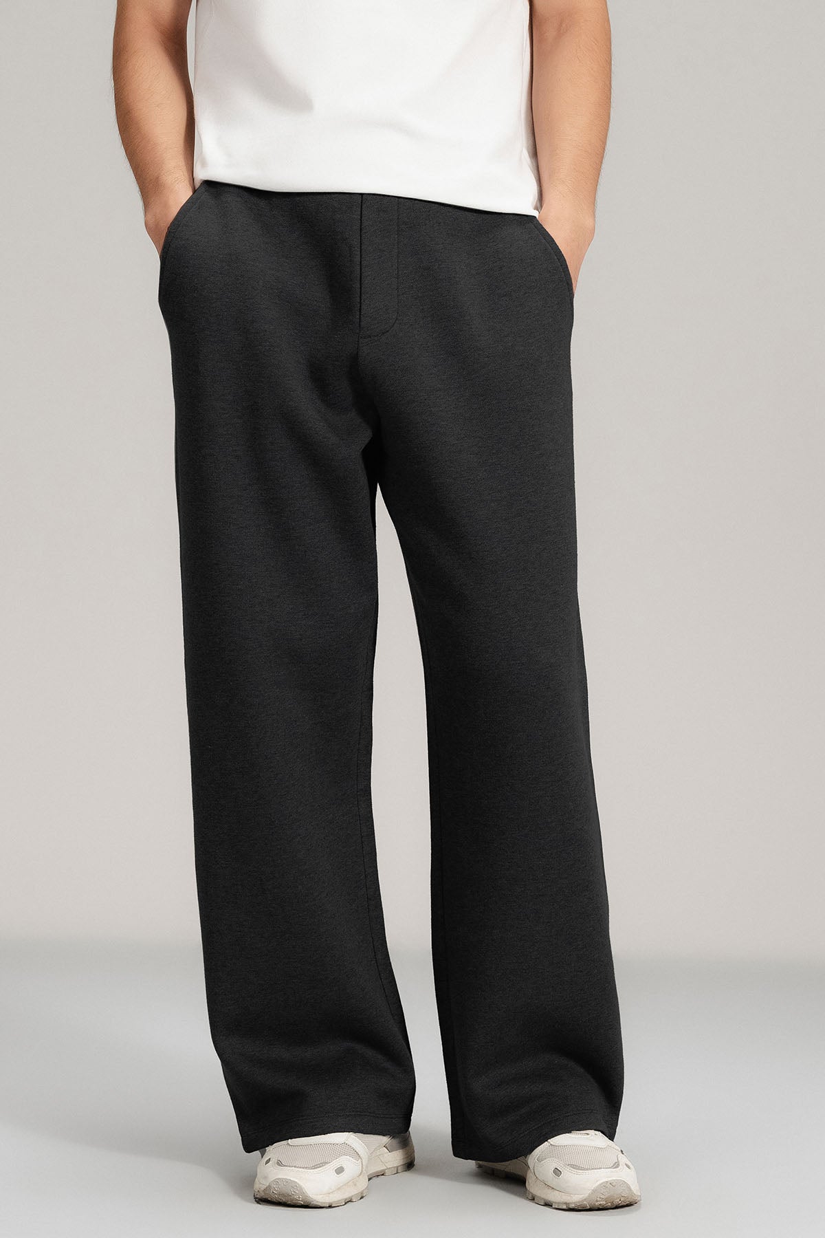 WIDE LEG PANT- PIMA FLEECE