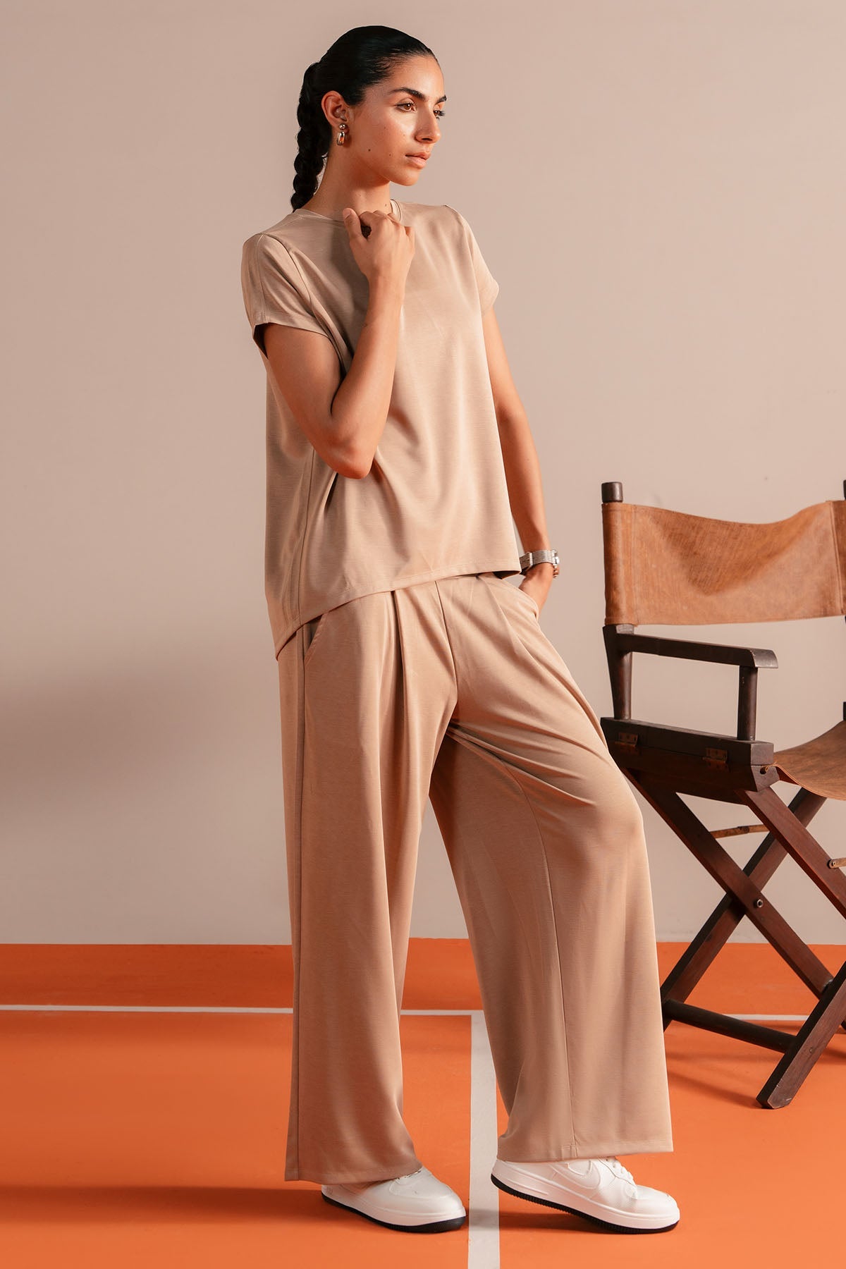 WIDE-LEG LOUNGE PANTS - CLOUDLUX
