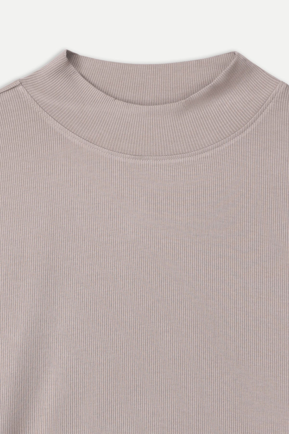 WOMEN SOFT RIB MOCK NECK