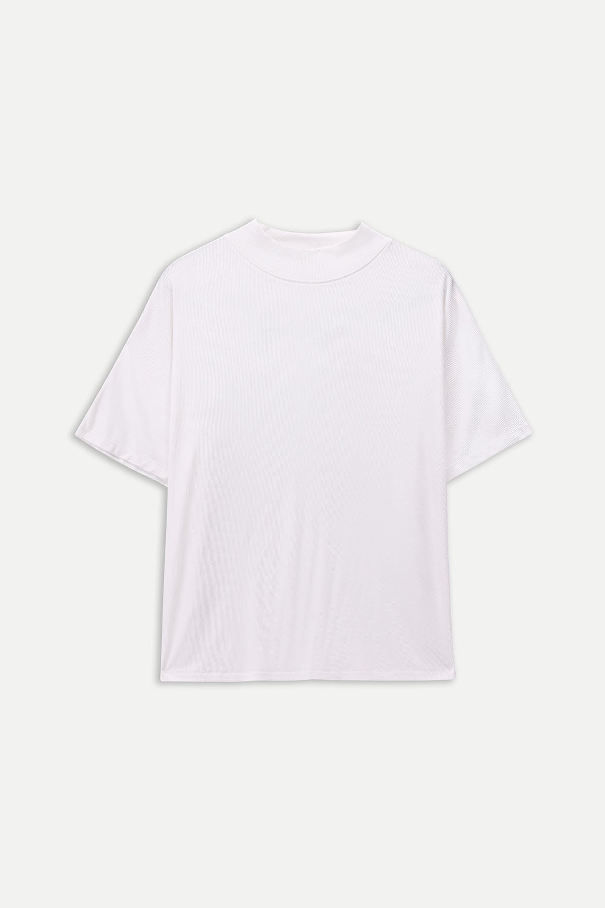 WOMEN SOFT RIB MOCK NECK