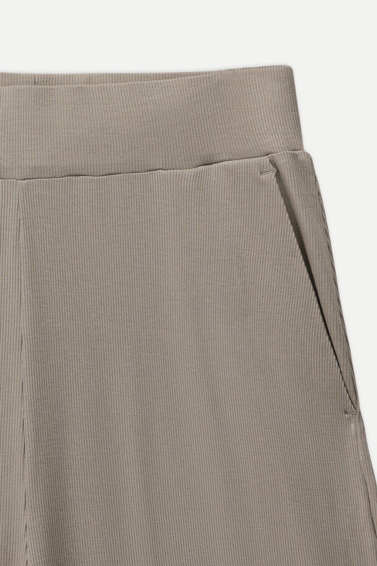 SOFT RIBBED WIDE LEG