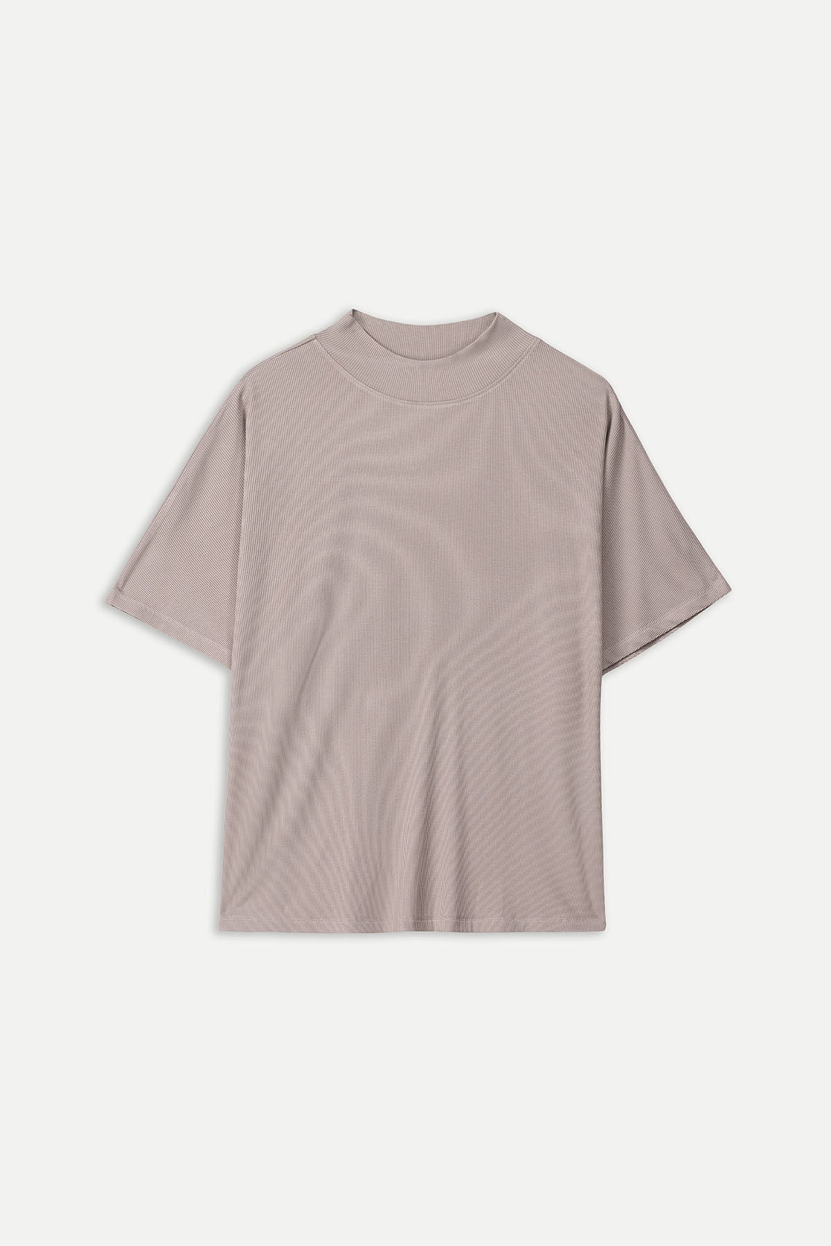 WOMEN SOFT RIB MOCK NECK