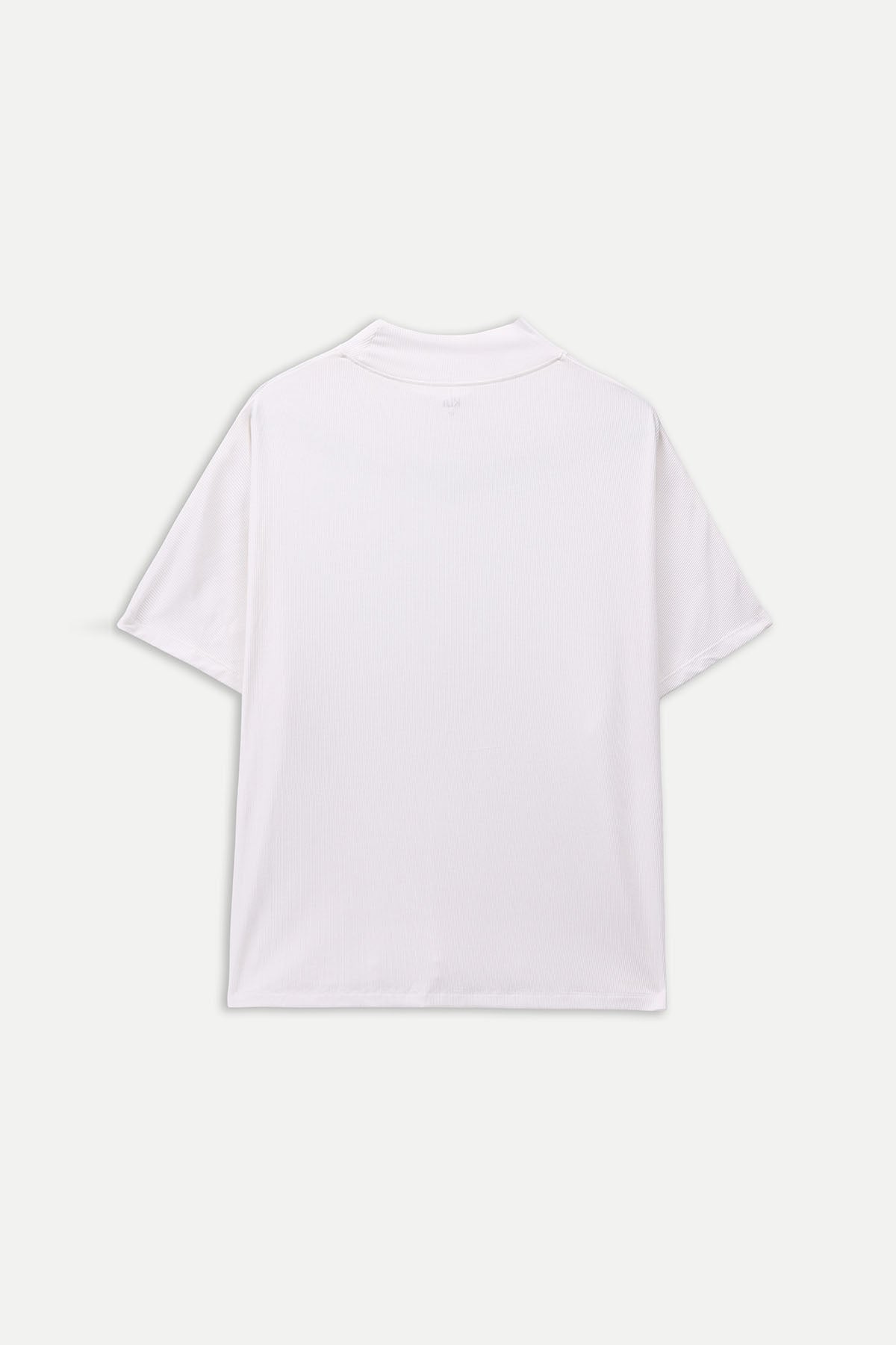 WOMEN SOFT RIB MOCK NECK